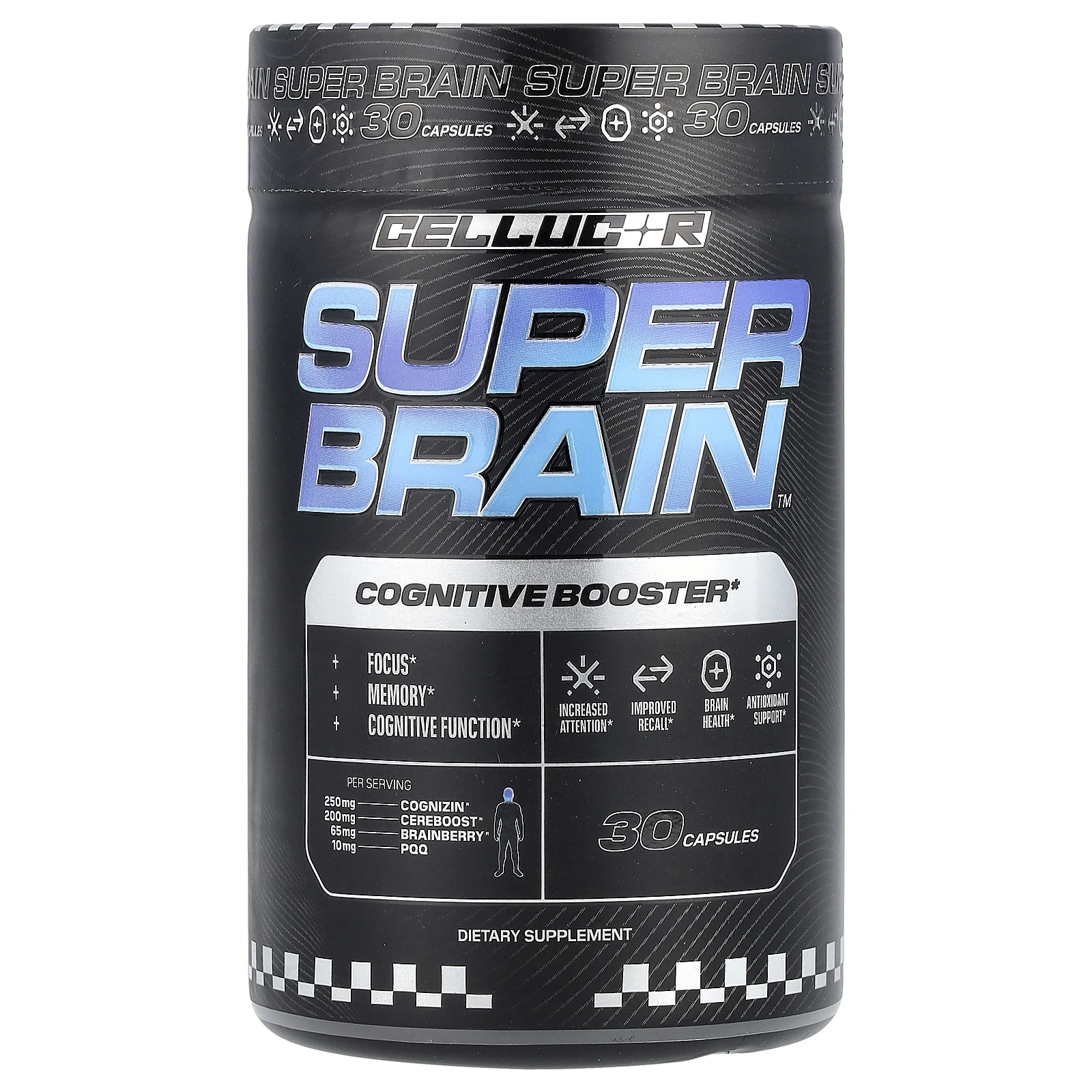 C4 / Cellucor, Super Brain™, 30 капсул