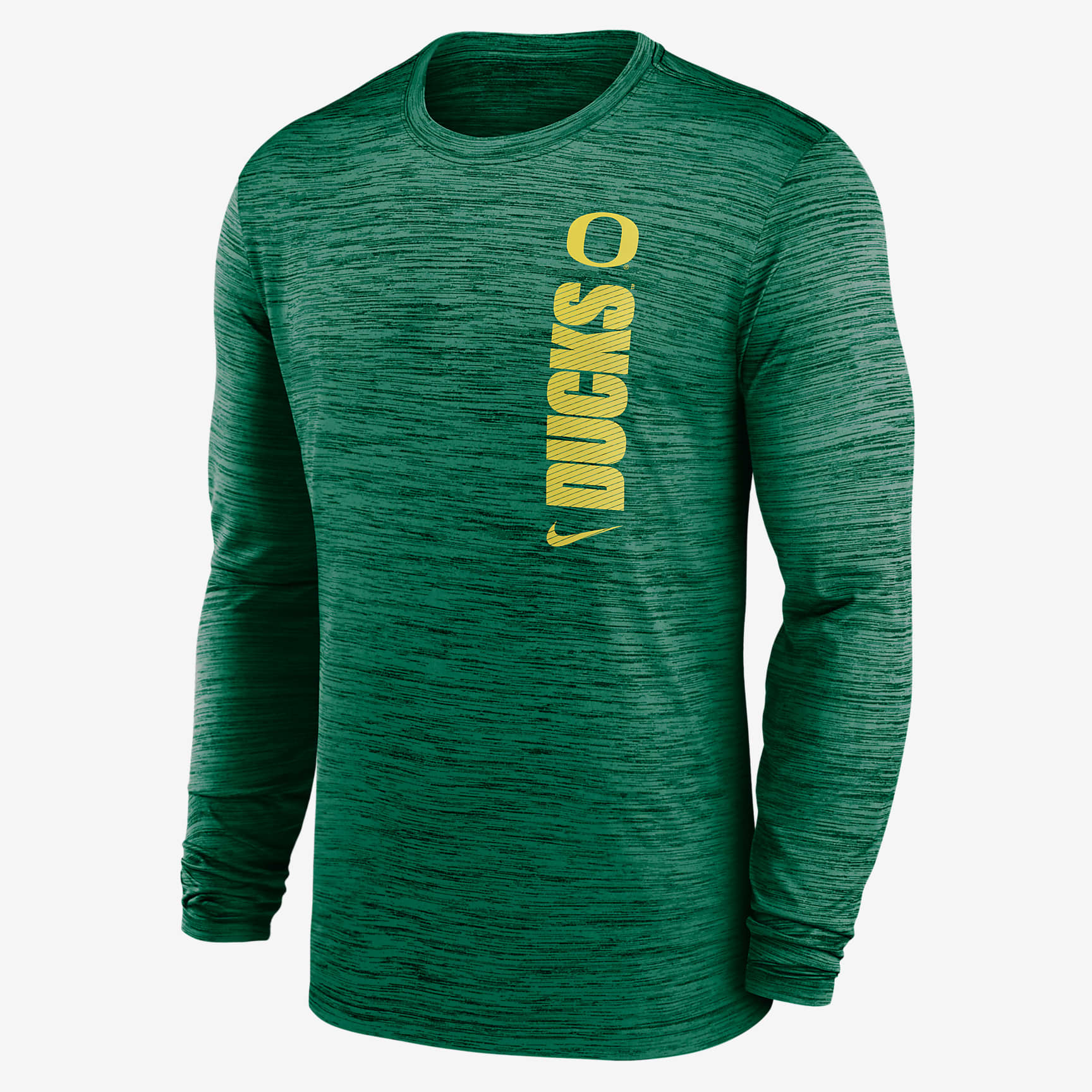 Oregon Ducks Sideline Velocity Men's Nike Dri-FIT College Long-Sleeve T-Shirt
