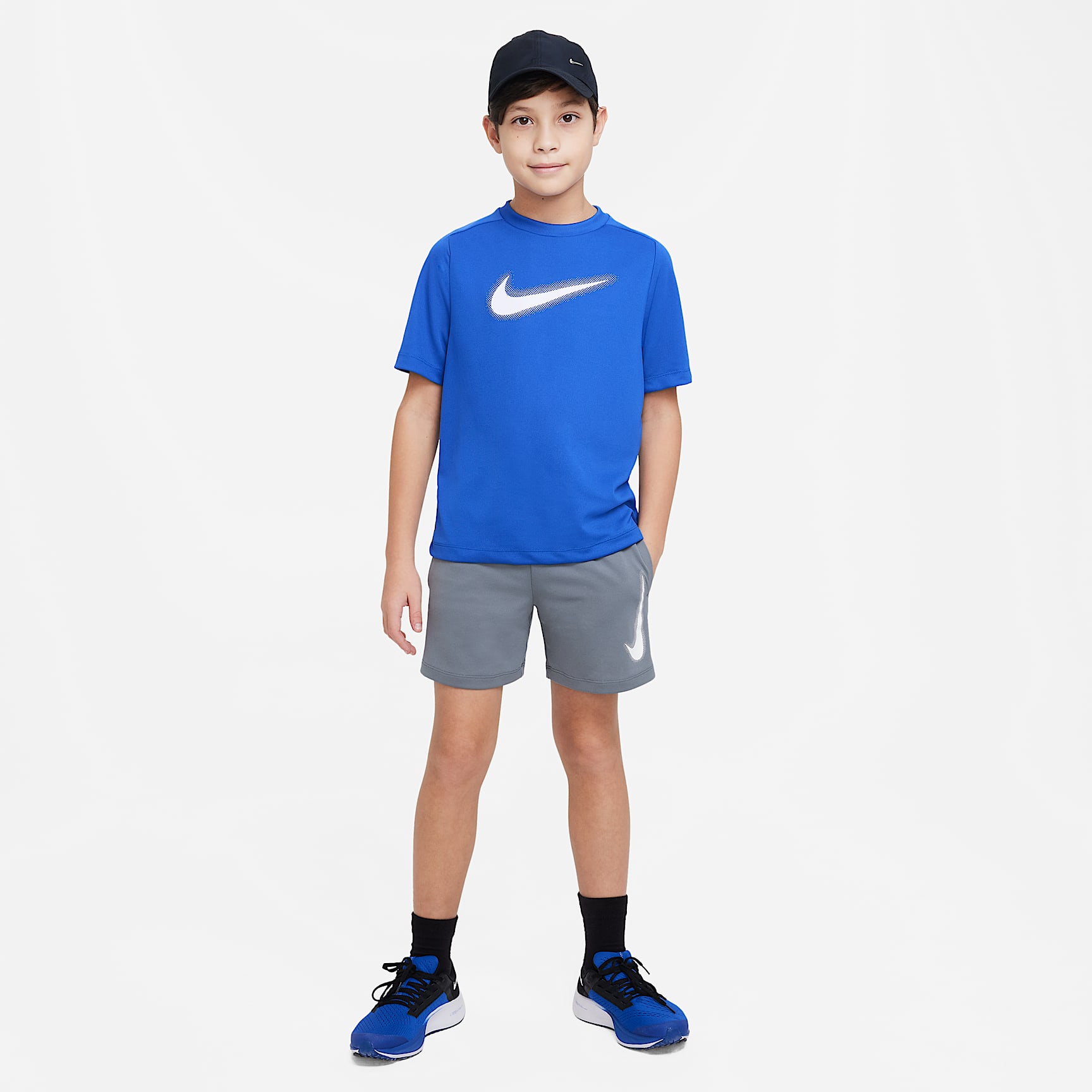 Nike Multi Big Kids' (Boys') Dri-FIT Graphic Training Top