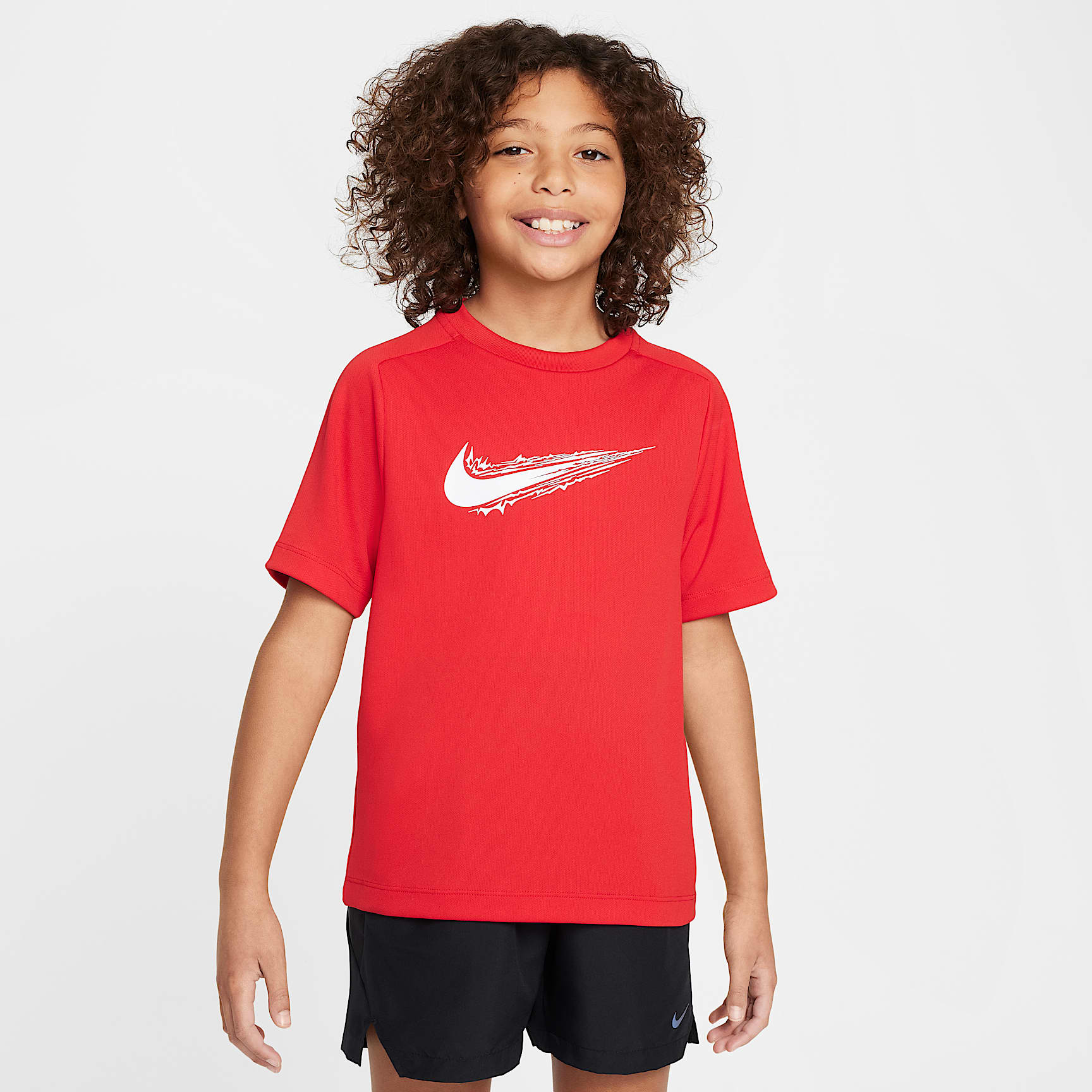 Nike Multi Big Kids' (Boys') Dri-FIT Short-Sleeve Top