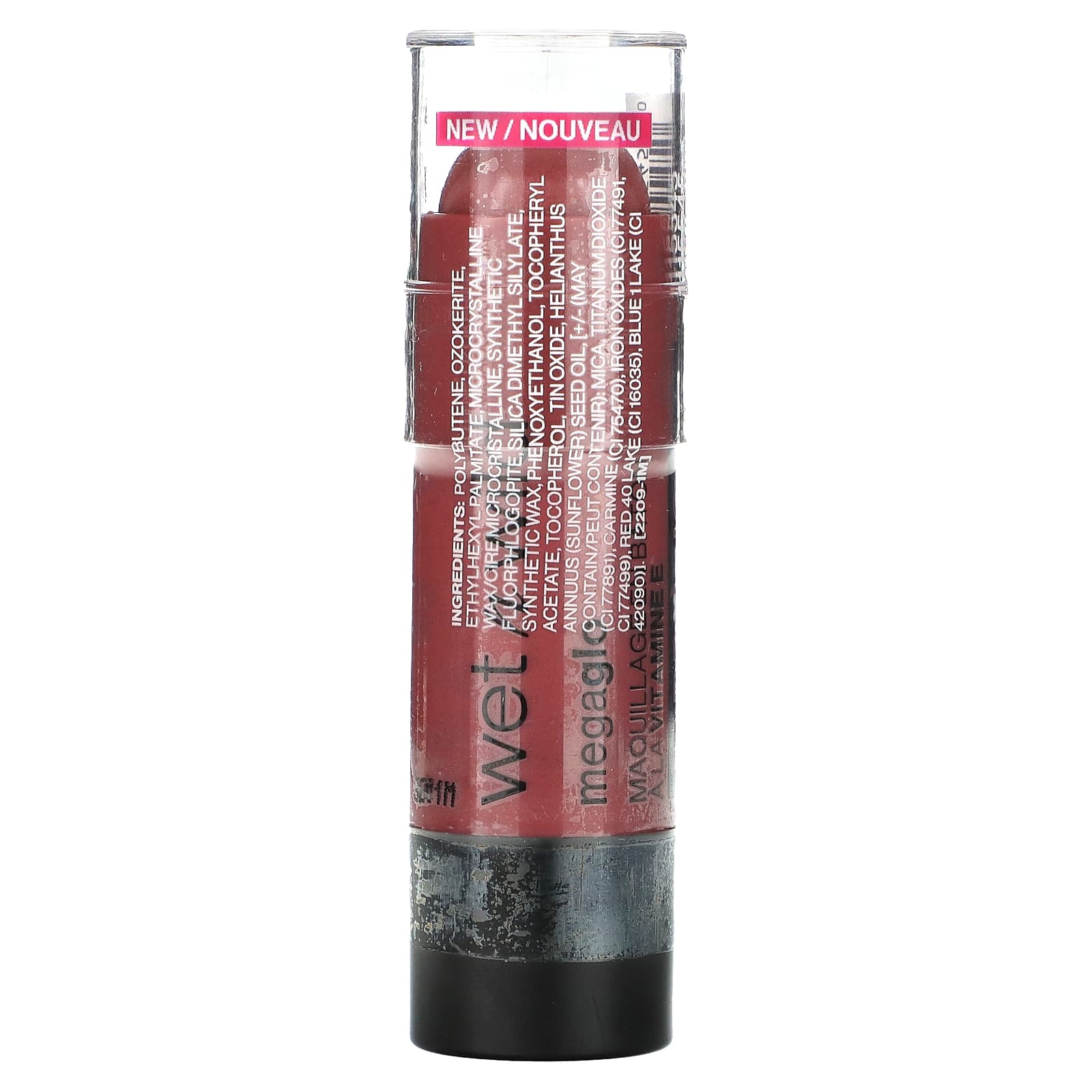 wet n wild, Megaglo, стик для макияжа с витамином Е, румяна, смородиновое варенье, 6 г (0,21 унции)