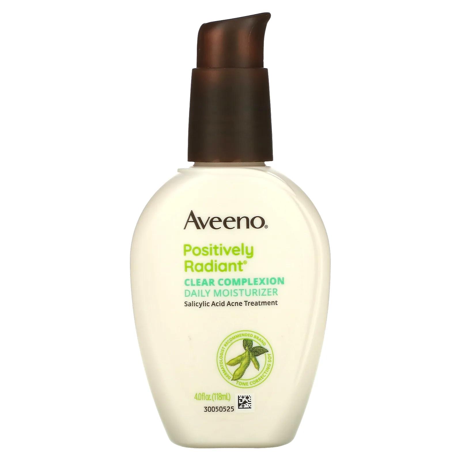 Aveeno, Positively Radiant, чистый цвет лица, ежедневное увлажняющее средство, 118 мл (4 жидк. унции)