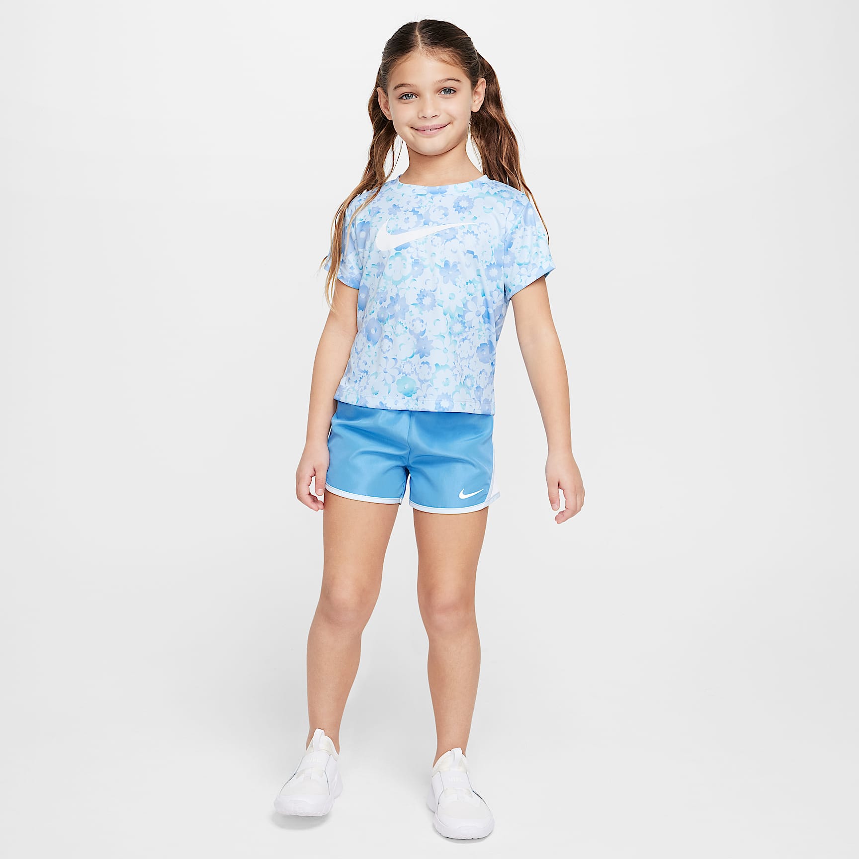 Nike Flow-Ral Little Kids' 2-Piece Colorblocked Tempo Set