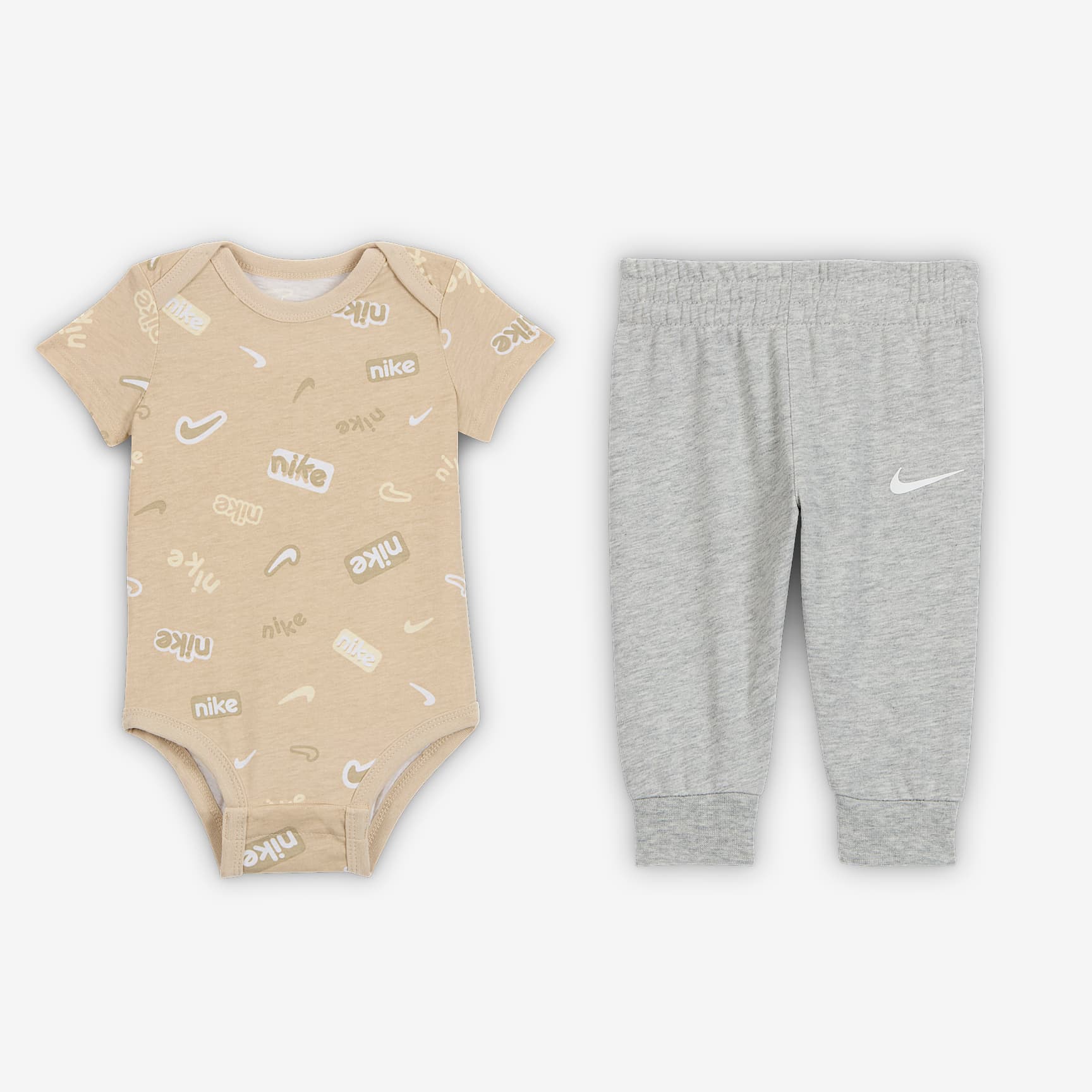 Nike E1D1 Baby Short Sleeve Bodysuit and Pants Set