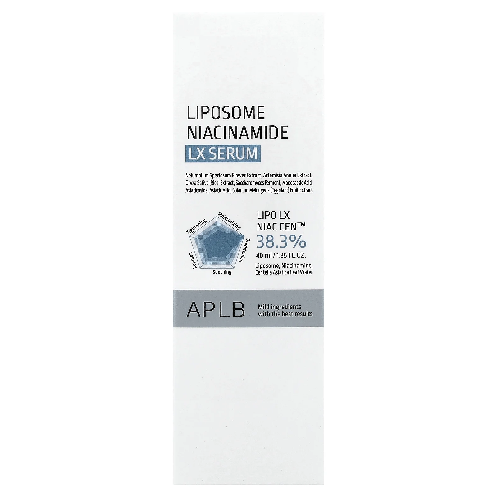 APLB, Liposome Niacinamide LX Serum, 40 мл (1,35 жидк. Унции)