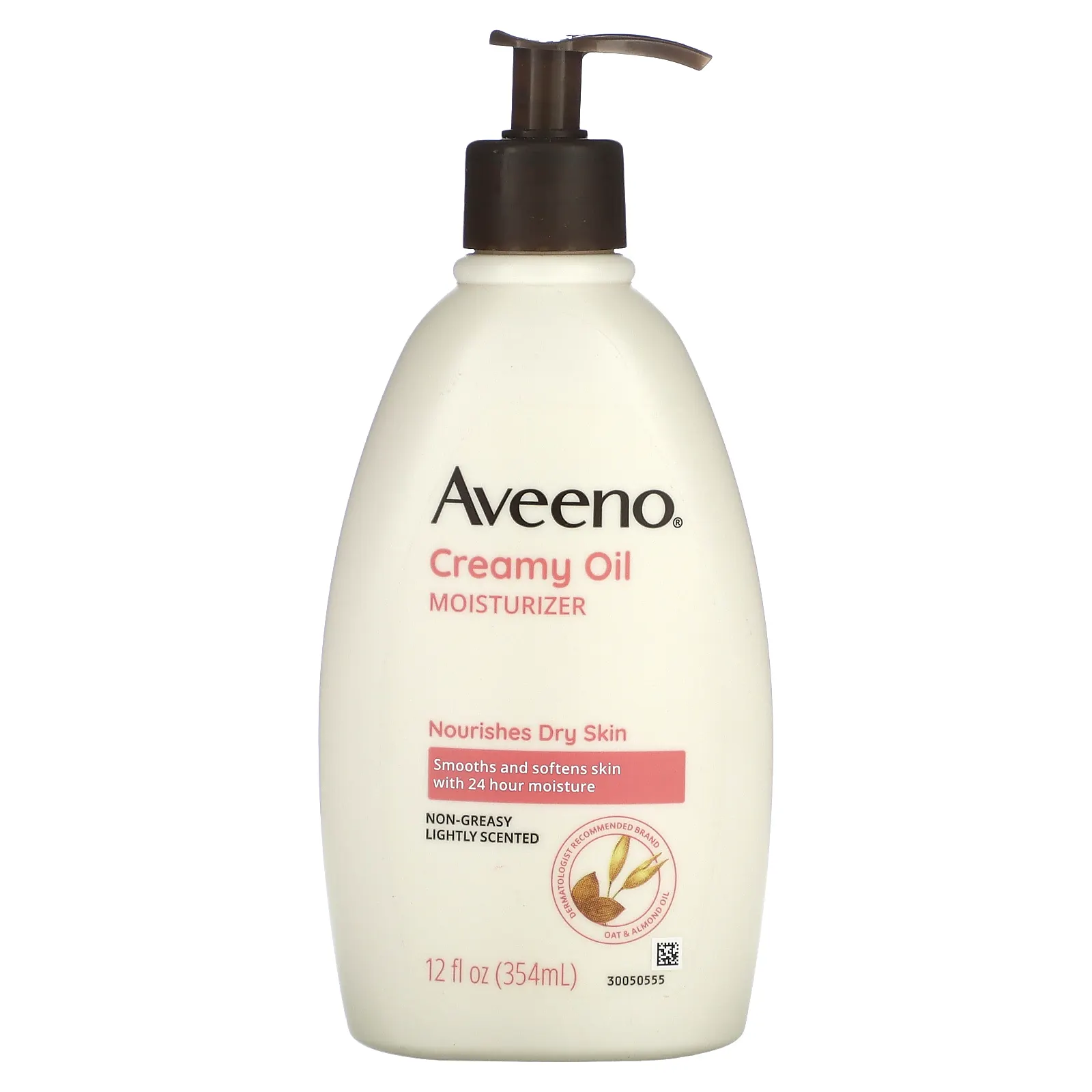 Aveeno, Увлажняющий крем с маслом, с легким ароматом, 354 мл (12 жидк. Унций)