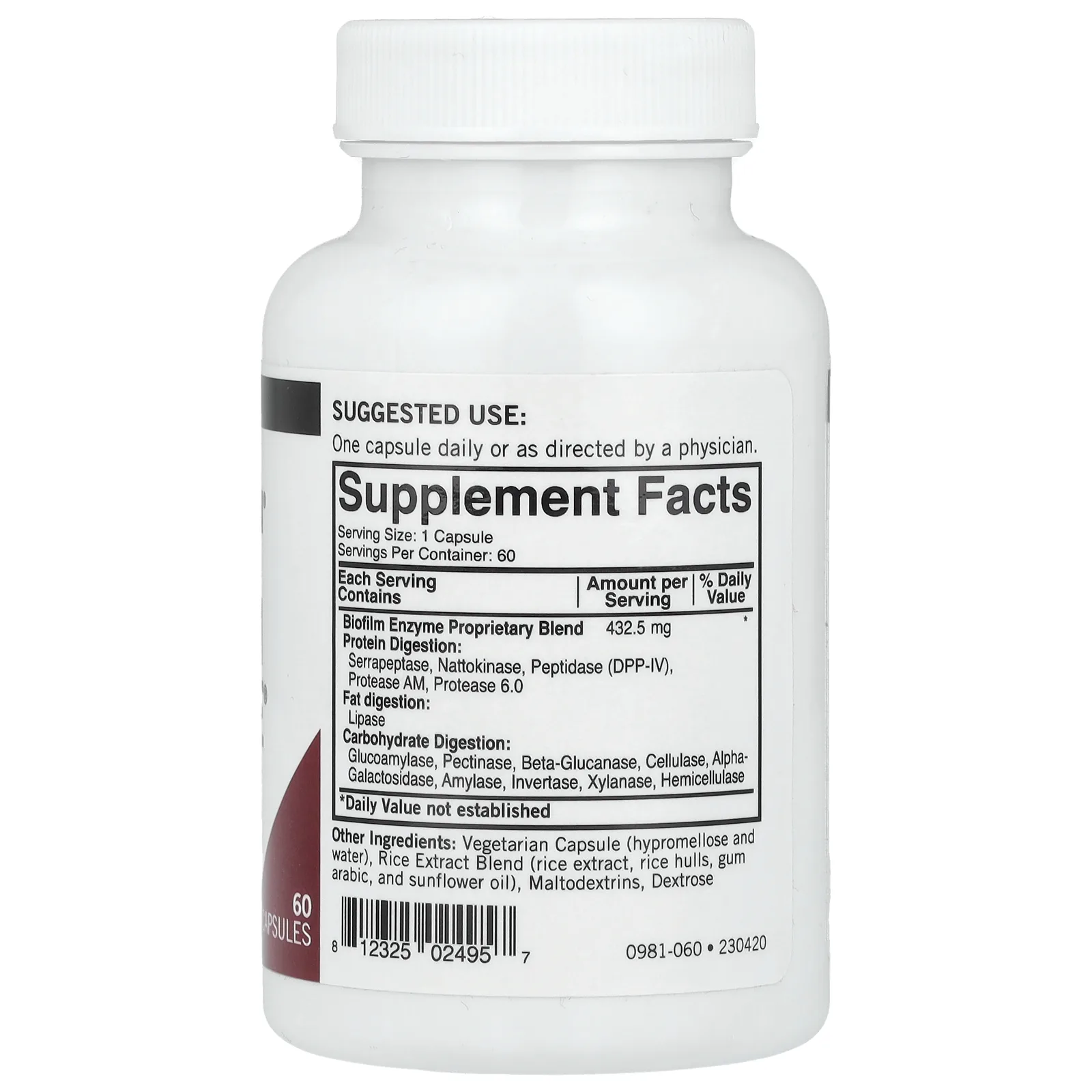 Kirkman Labs, Biofilm Defense, 60 капсул