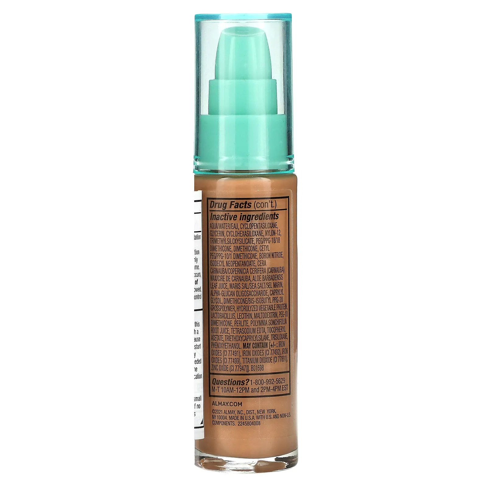 Almay, Clear Complexion Makeup, оттенок 700 бежевый, 30 мл (1 жидк. унция)