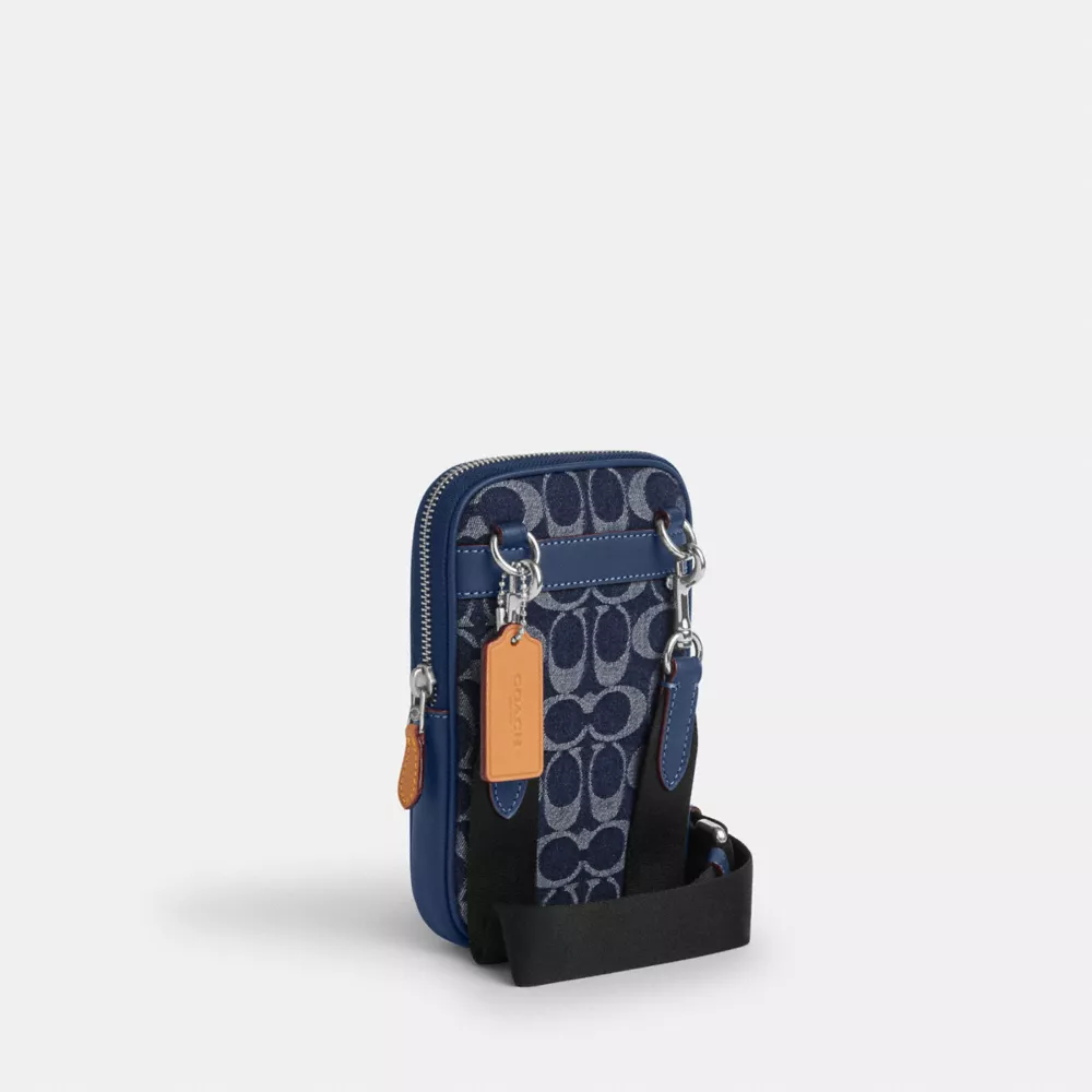 Сумка COACH Aden Crossbody Bag In Signature Denim