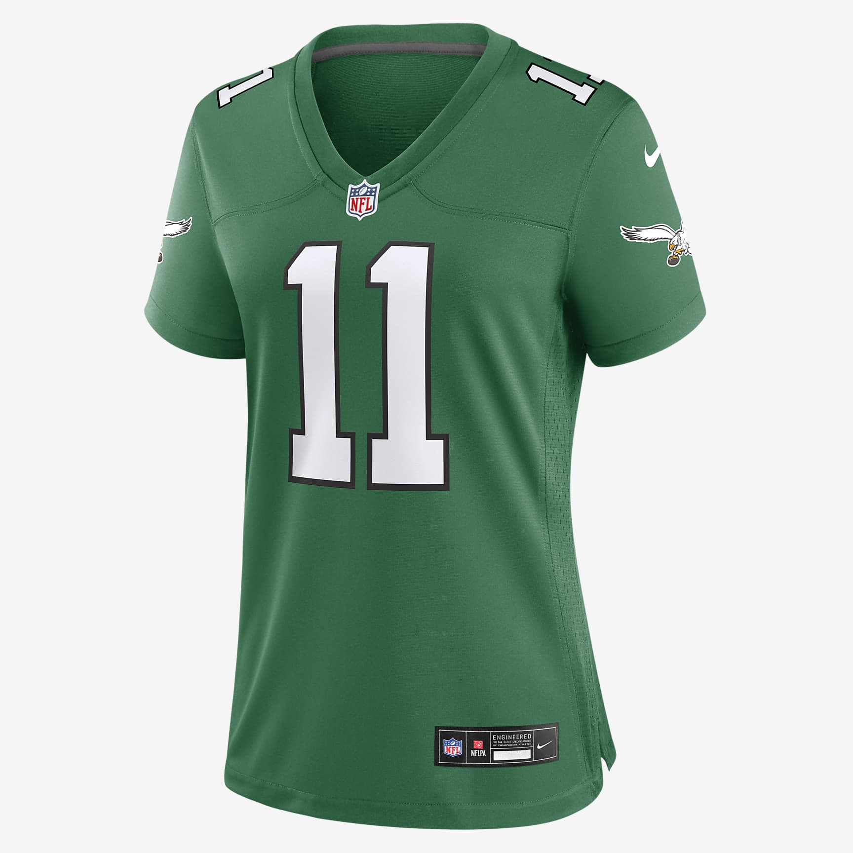 A.J. Brown Philadelphia Eagles Women's Nike NFL Game Football Jersey