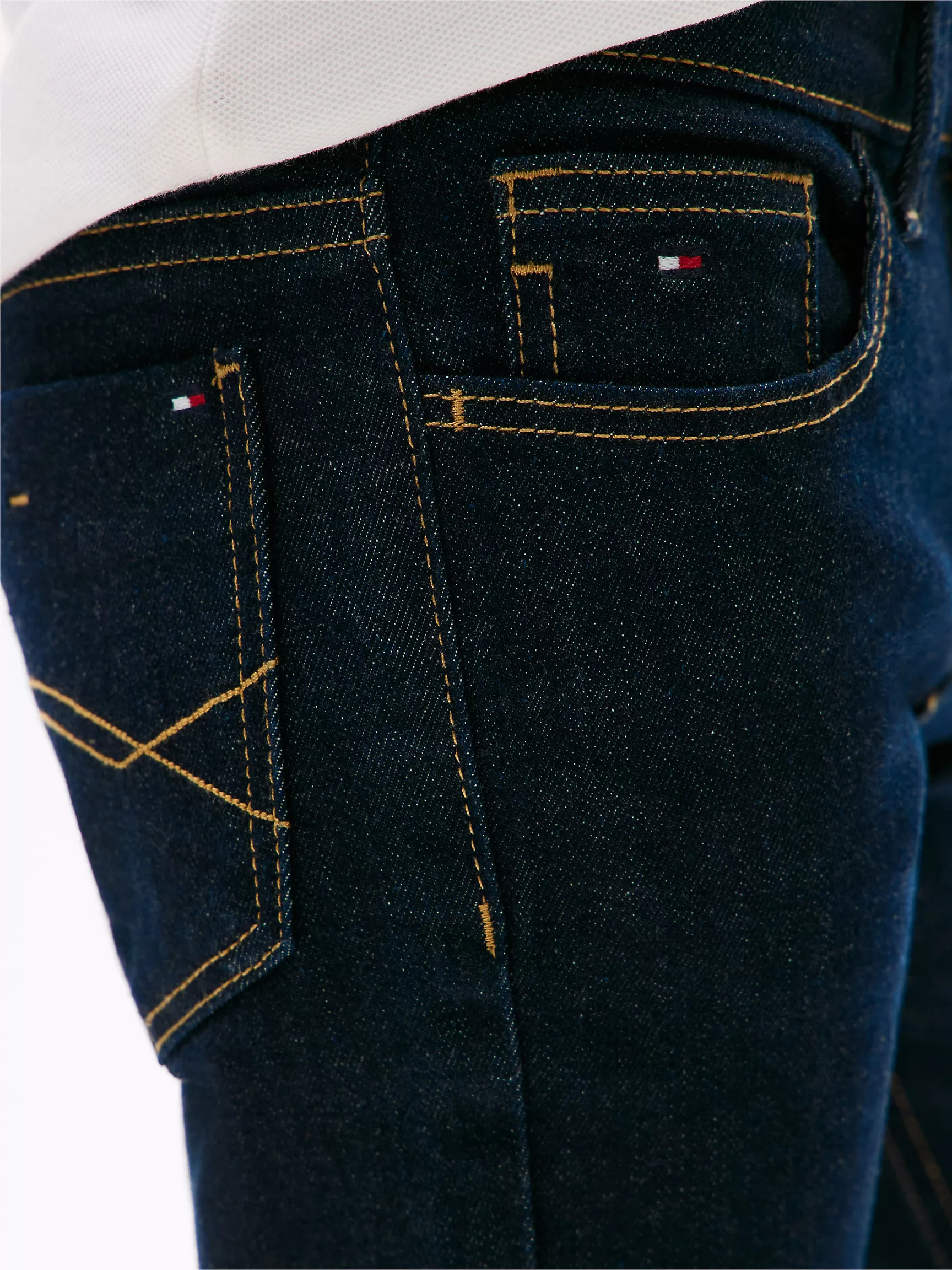 Джинсы для мальчиков Tommy Hilfiger, Детские эластичные джинсы приталенного кроя