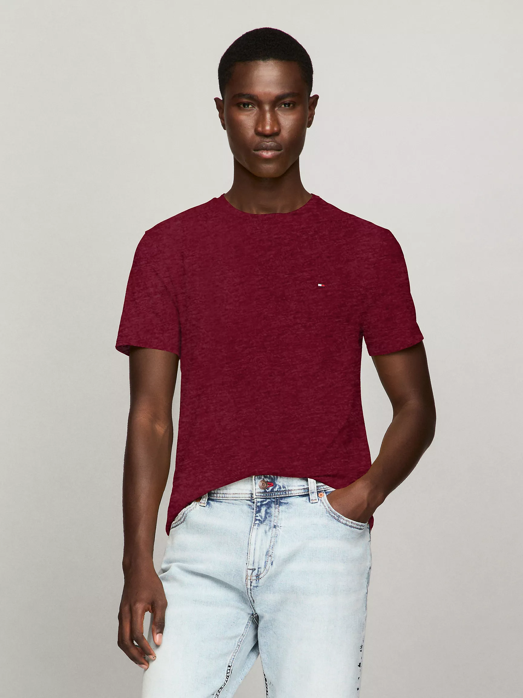 Мужская футболка Tommy Hilfiger, Приталенная футболка