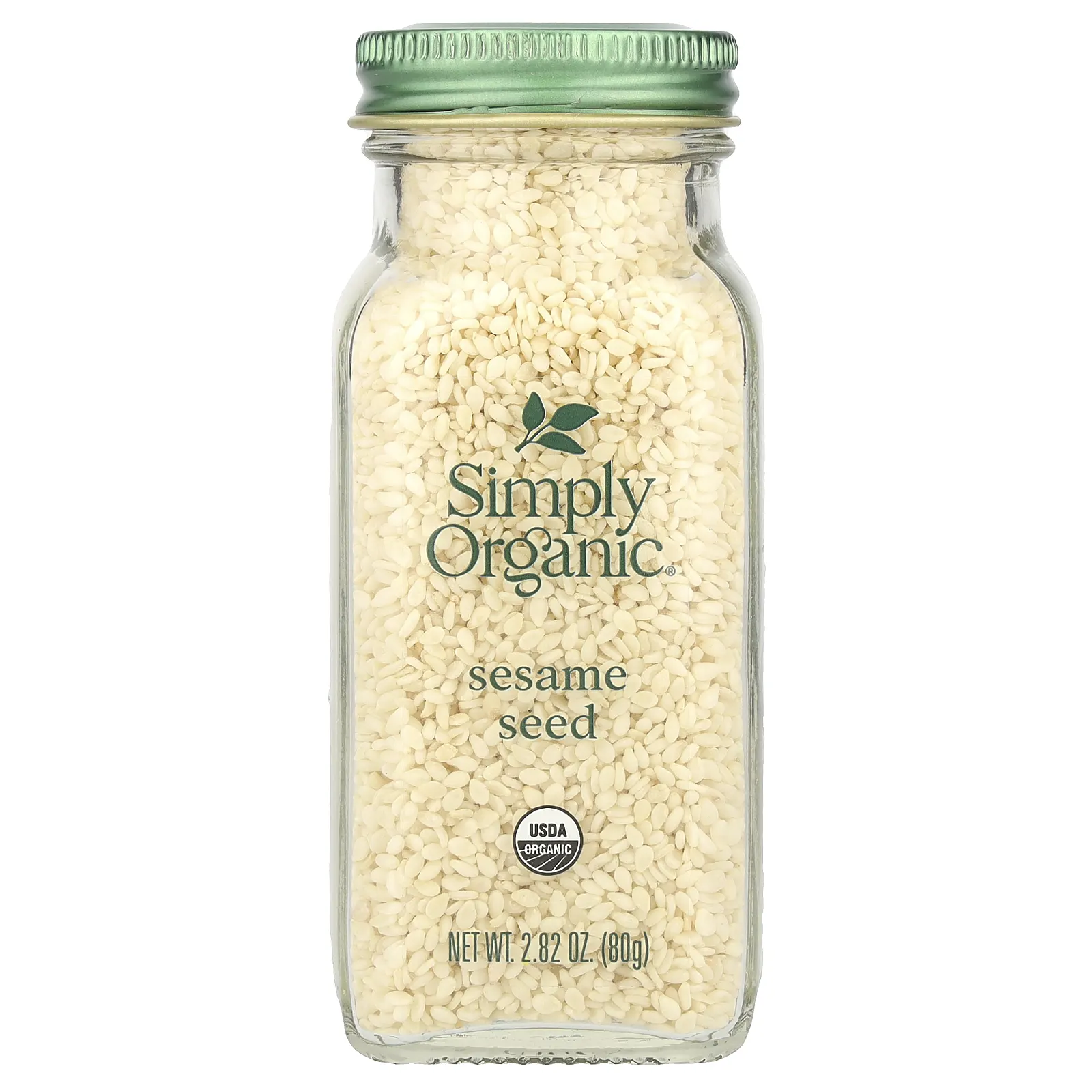 Simply Organic, Семена кунжута, 80 г (2,82 унции)