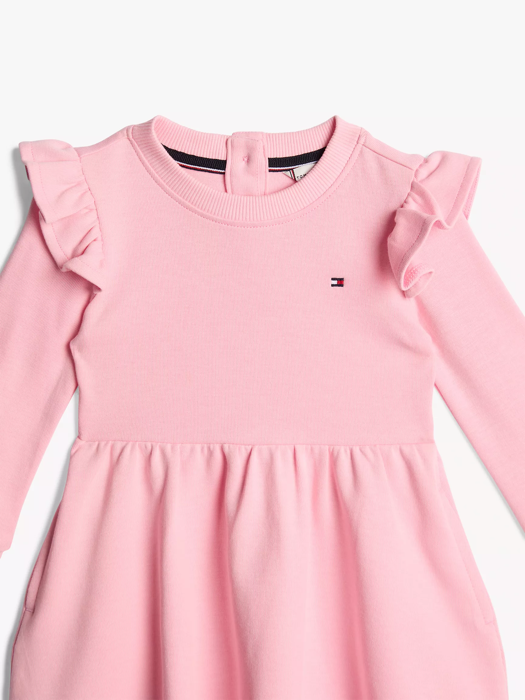 Детское платье Tommy Hilfiger, Детское платье Punto с длинным рукавом и рюшами