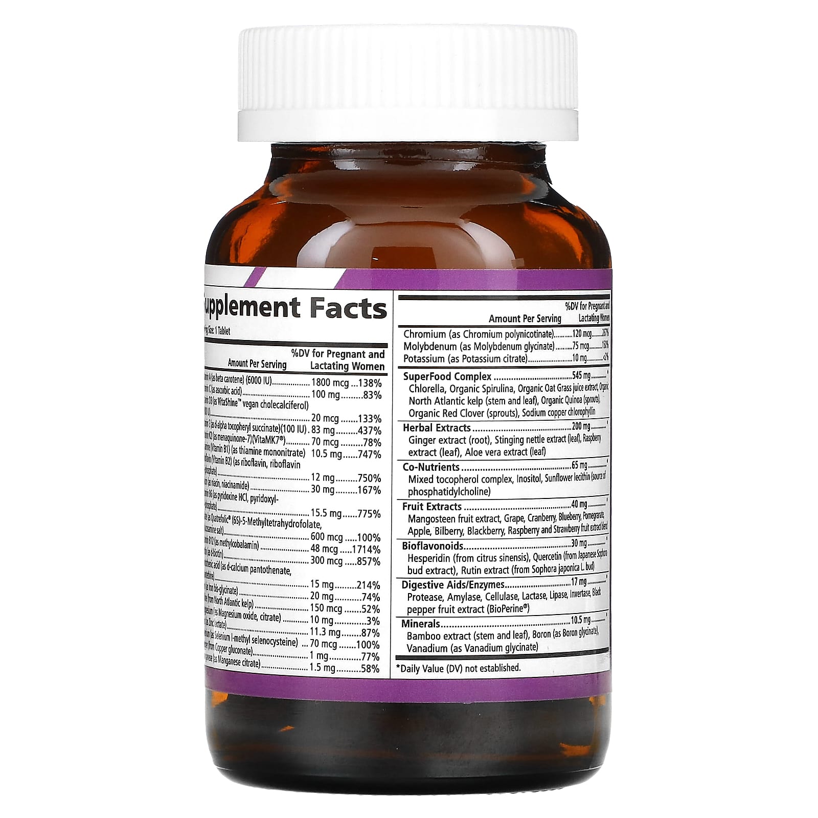 Pure Essence, One 'n' Only, витамины для беременных, 30 таблеток