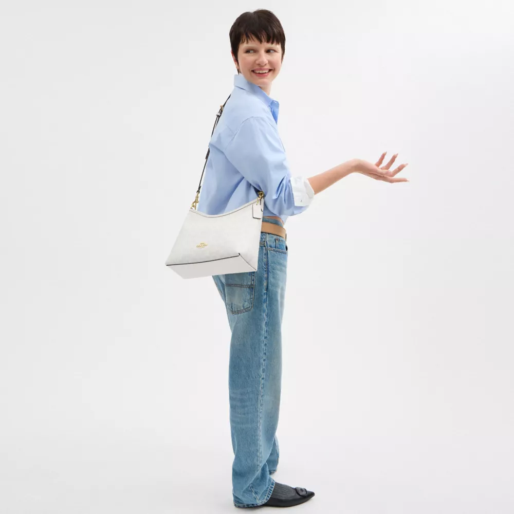 Сумка COACH Laurel Shoulder Bag In Signature Canvas