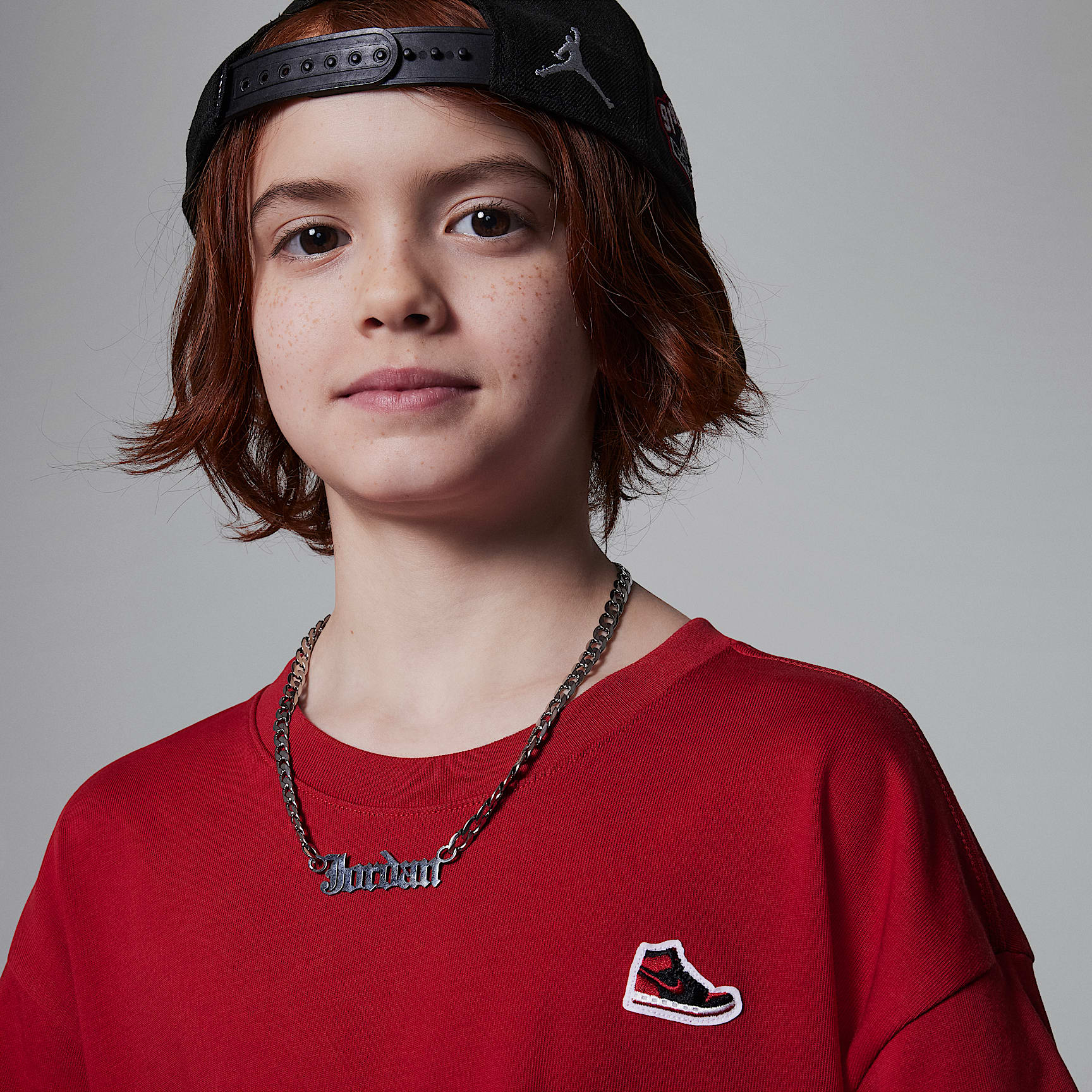 Air Jordan 1 Big Kids' Patch T-Shirt