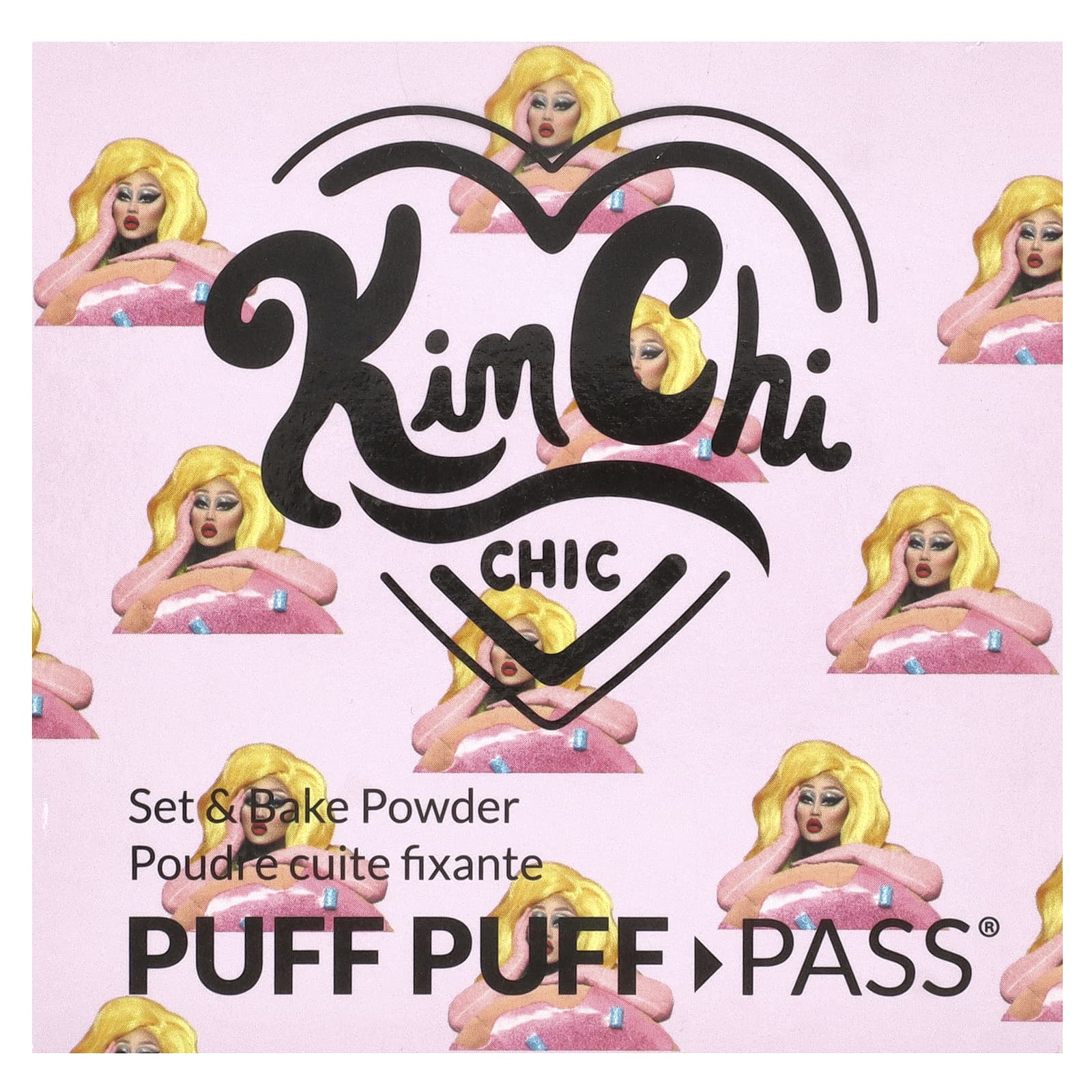KimChi Chic Beauty, Puff Puff Pass®, порошок для застывания и выпекания, PPP03, полупрозрачный, 24 г (0,85 унции)