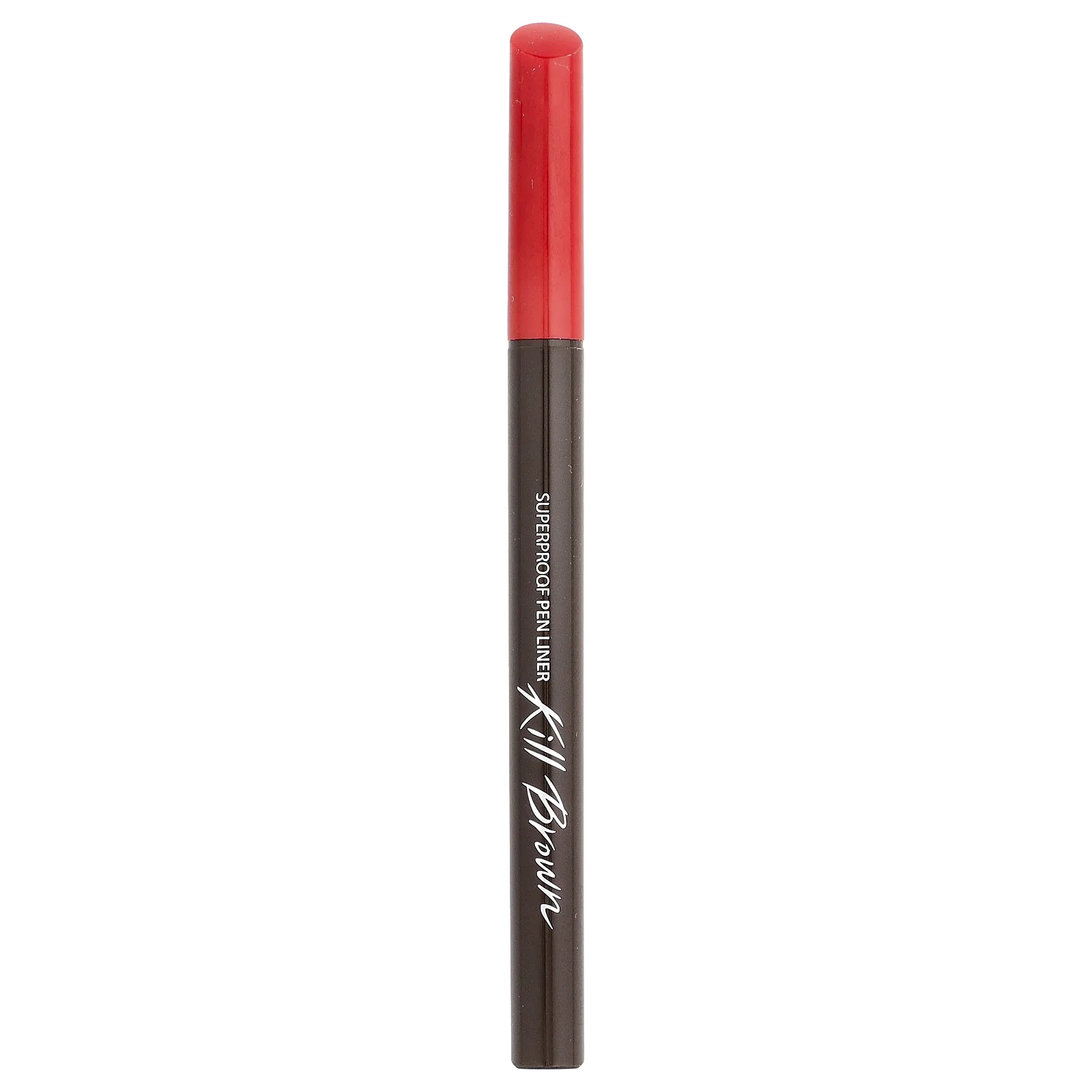 Clio, Superproof Pen Liner, Kill Brown, коричневый цвет 02, 0,55 мл (0,01 жидк. Унции)