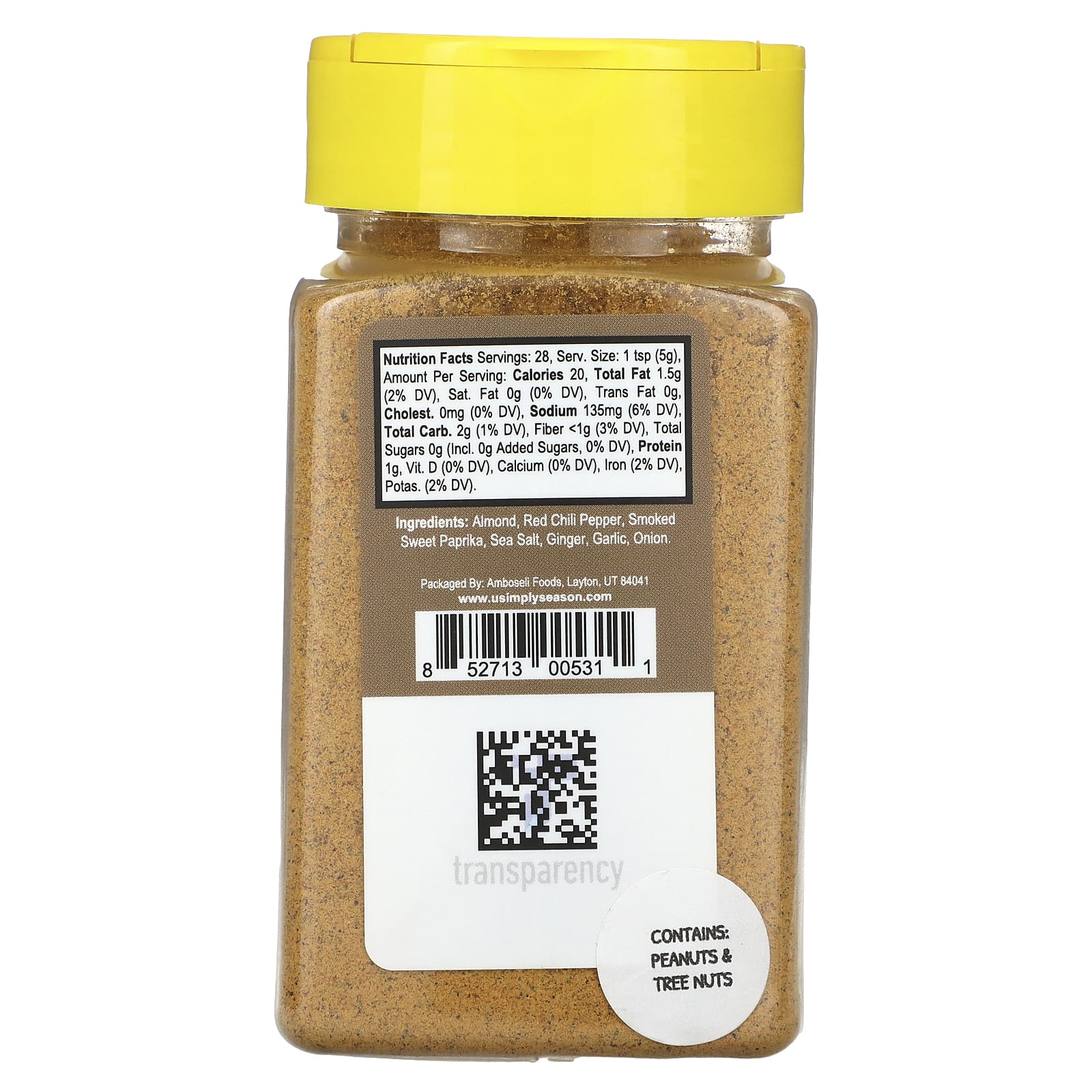 USimplySeason, приправа Suya, 136 г (4,8 унции)