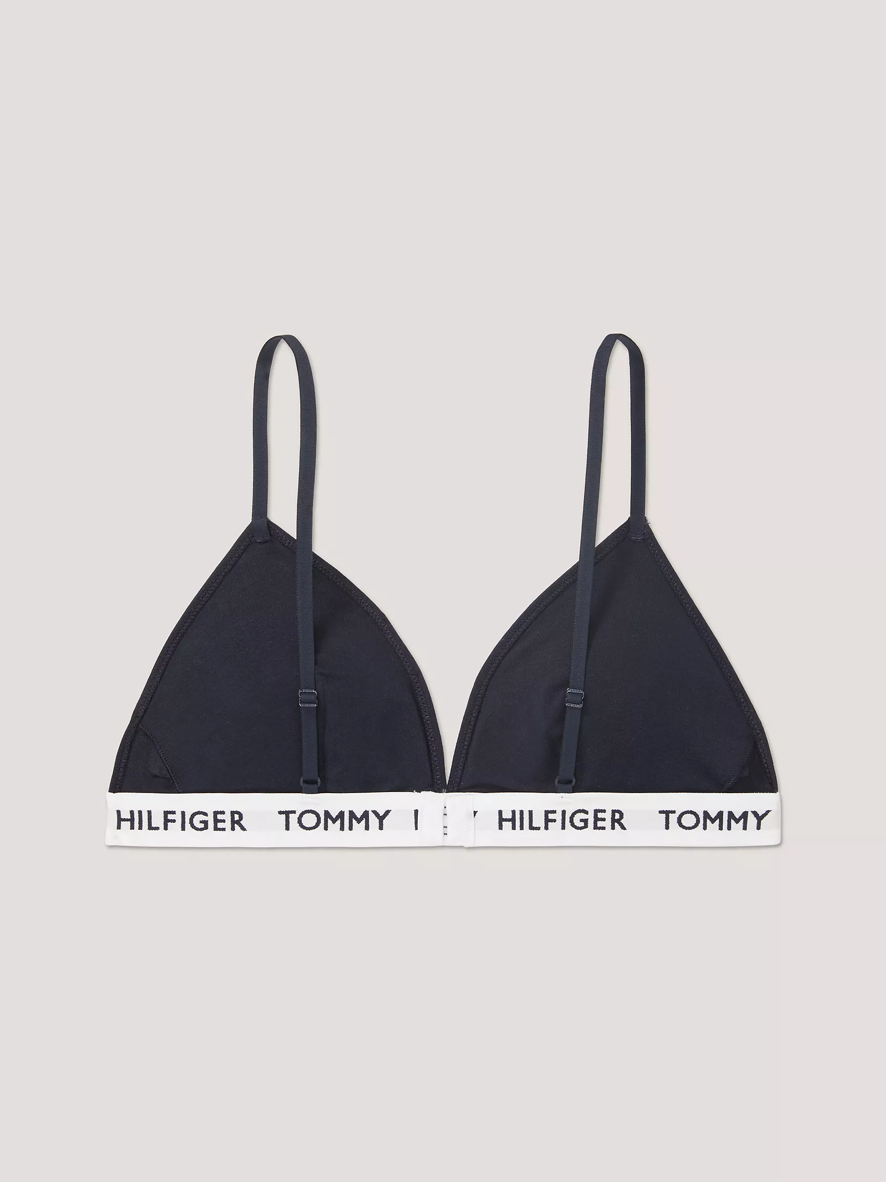 Женское нижнее белье Tommy Hilfiger, Уплотнённый треугольный бюстгальтер с логотипом Tommy