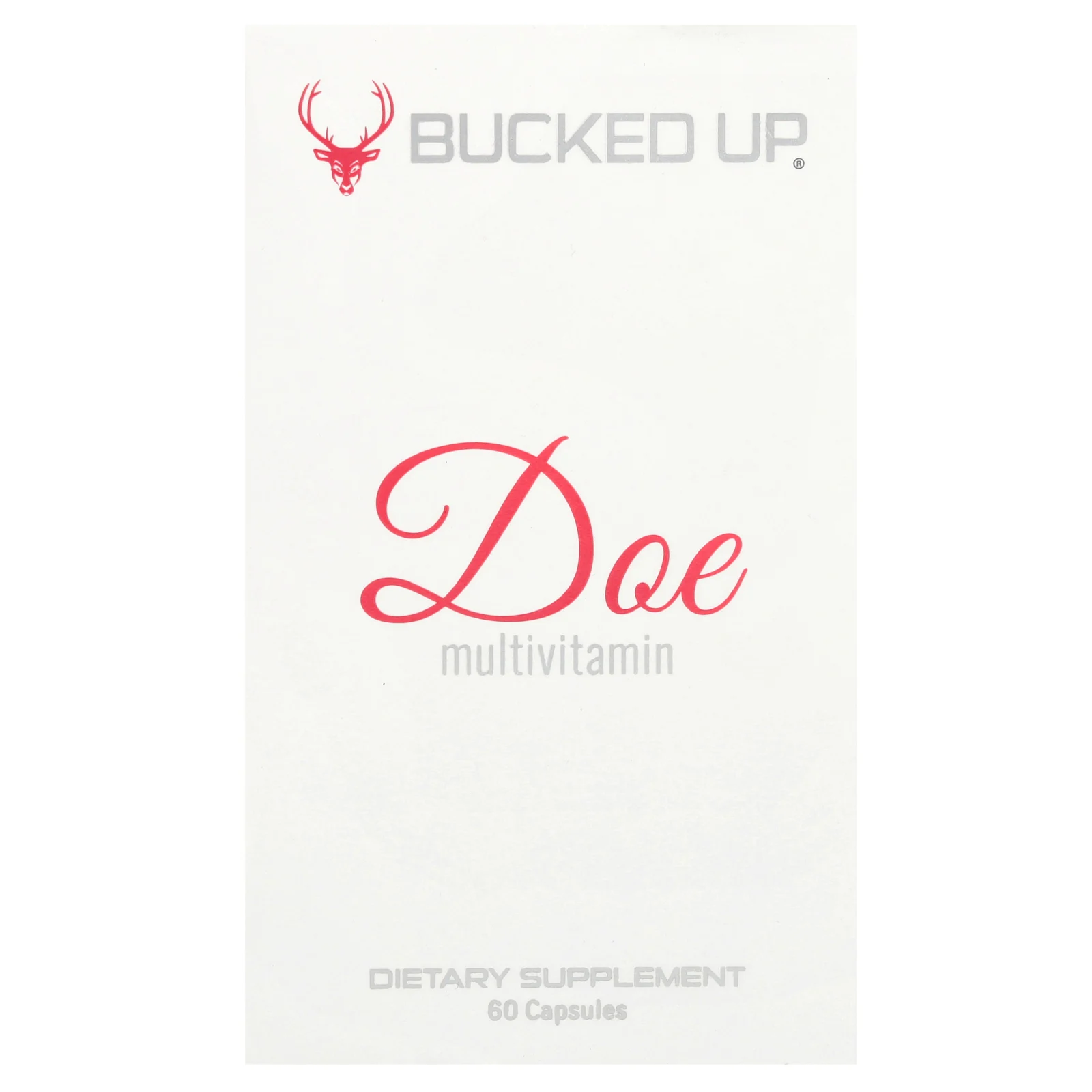 Bucked Up, Doe, мультивитамины, 60 капсул