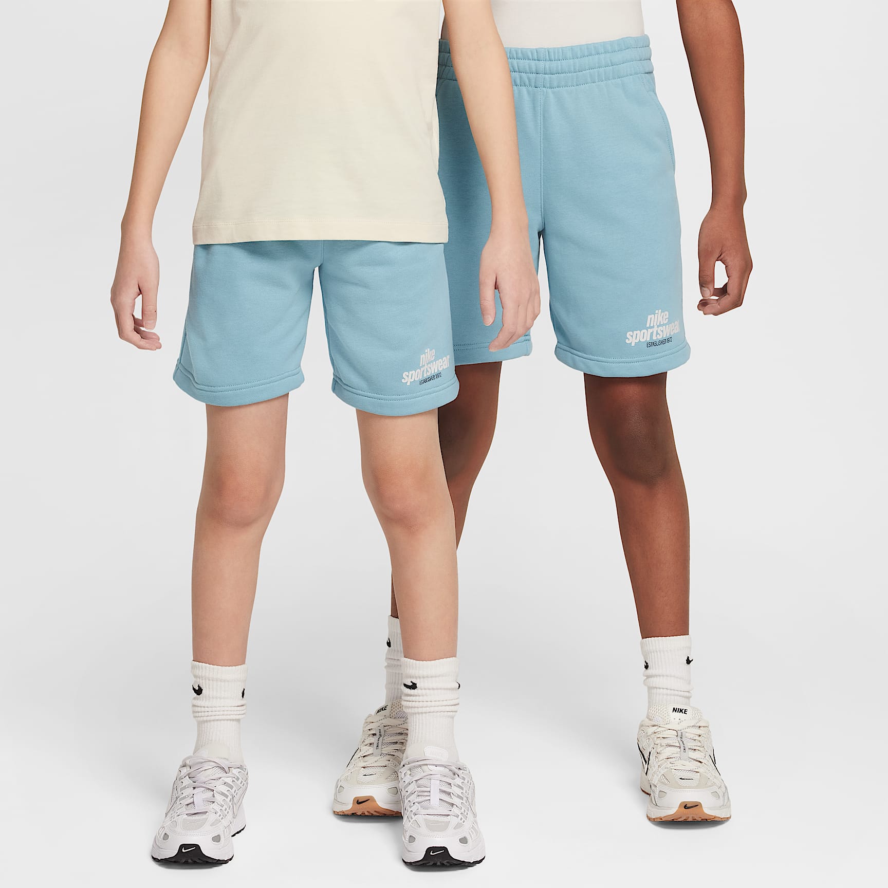 Nike Sportswear Club Big Kids' French Terry Shorts