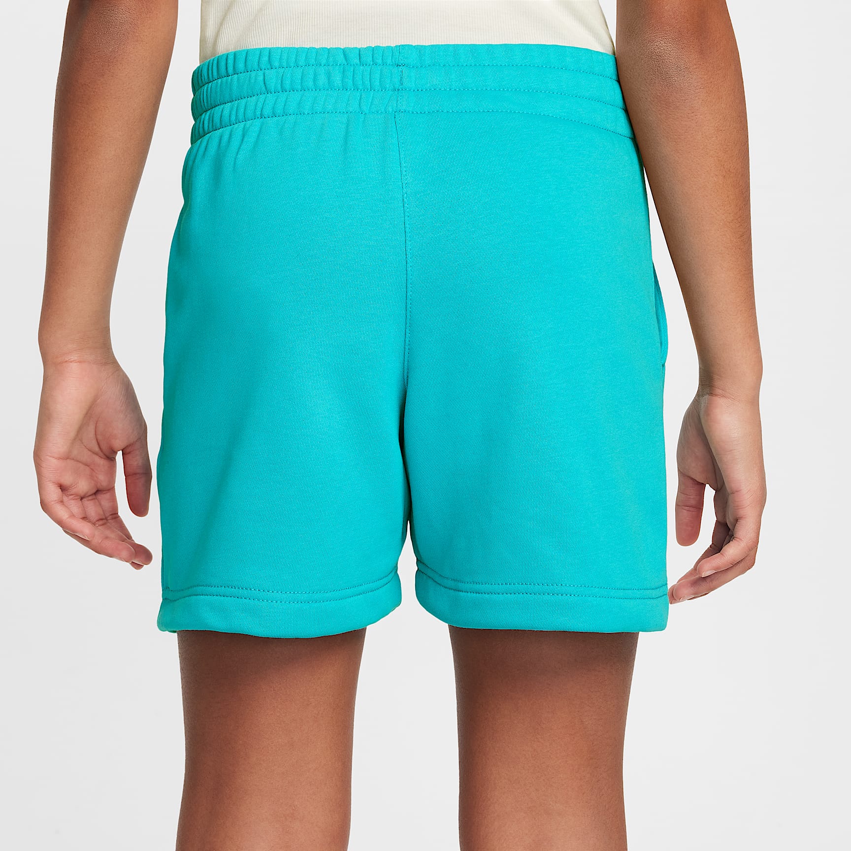 Nike Sportswear Club Fleece Big Kids' (Girls') 5" French Terry Shorts