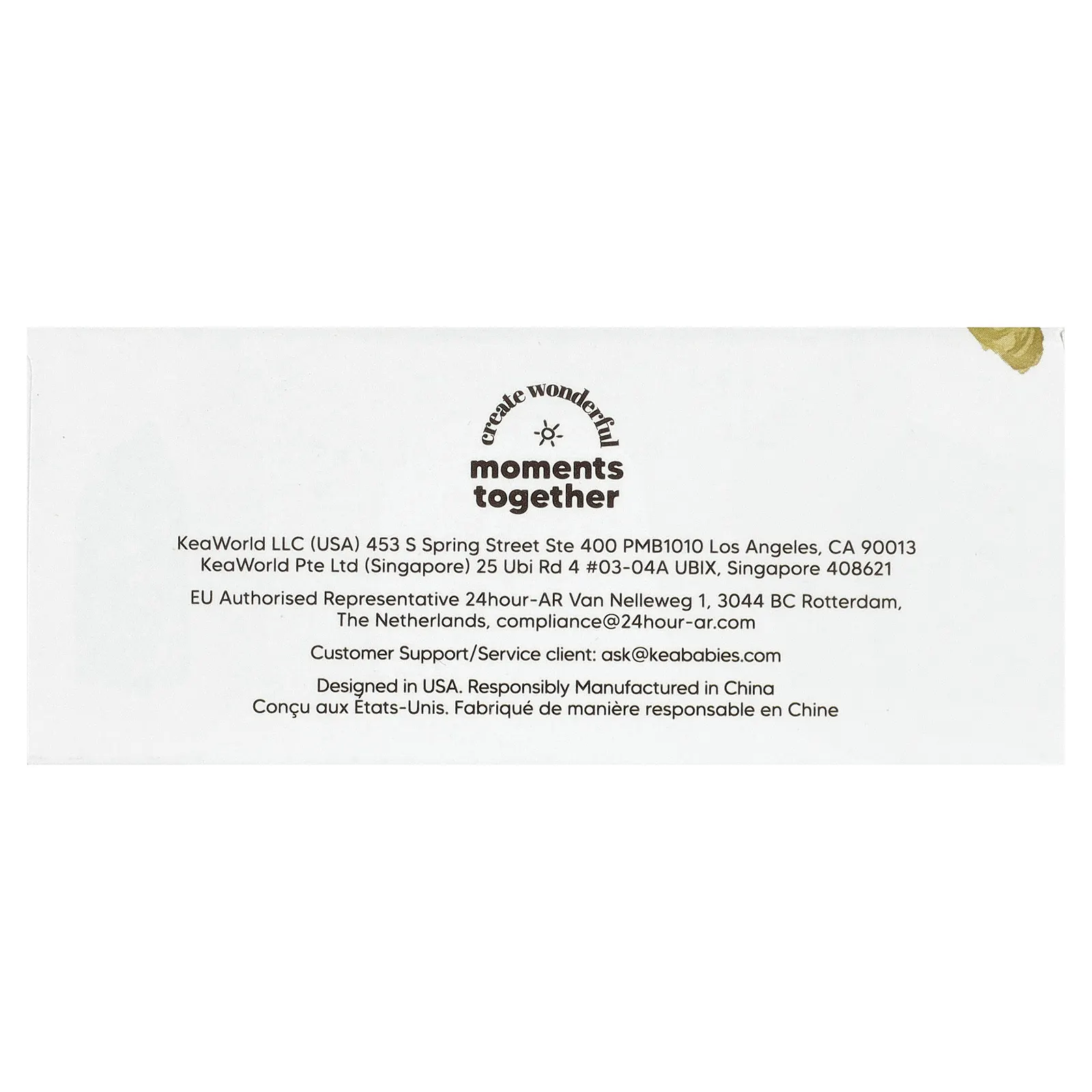 KeaBabies, набор детских расчесок и расчесок, темный орех, набор из 3 предметов