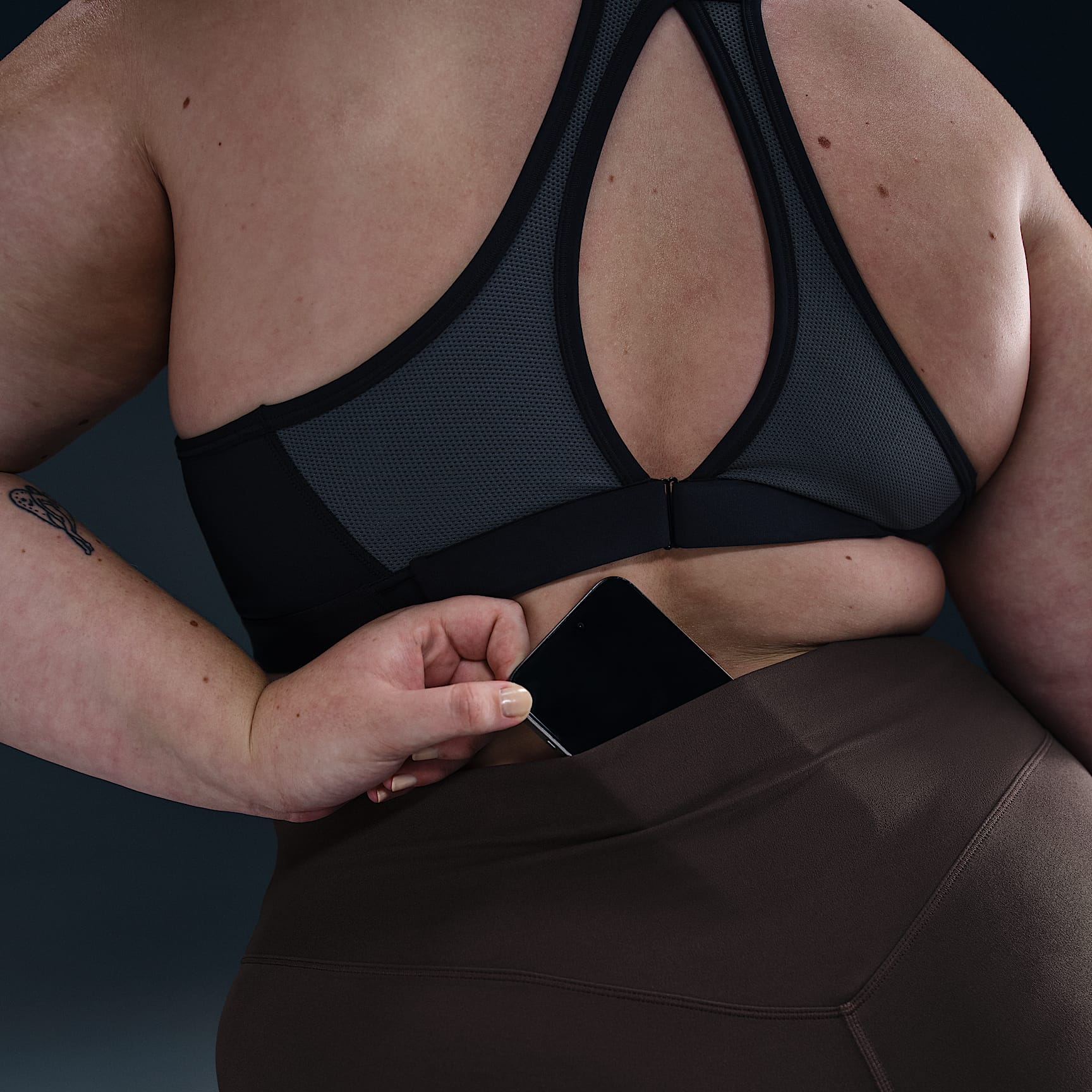 Nike Zenvy Women's Gentle-Support High-Waisted 8" Biker Shorts (Plus Size)