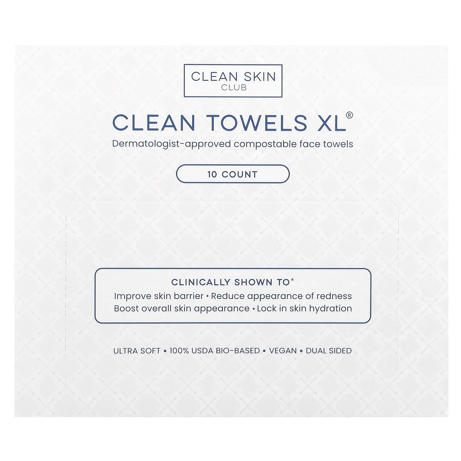 Clean Skin Club, Чистые полотенца XL®, 10 шт.