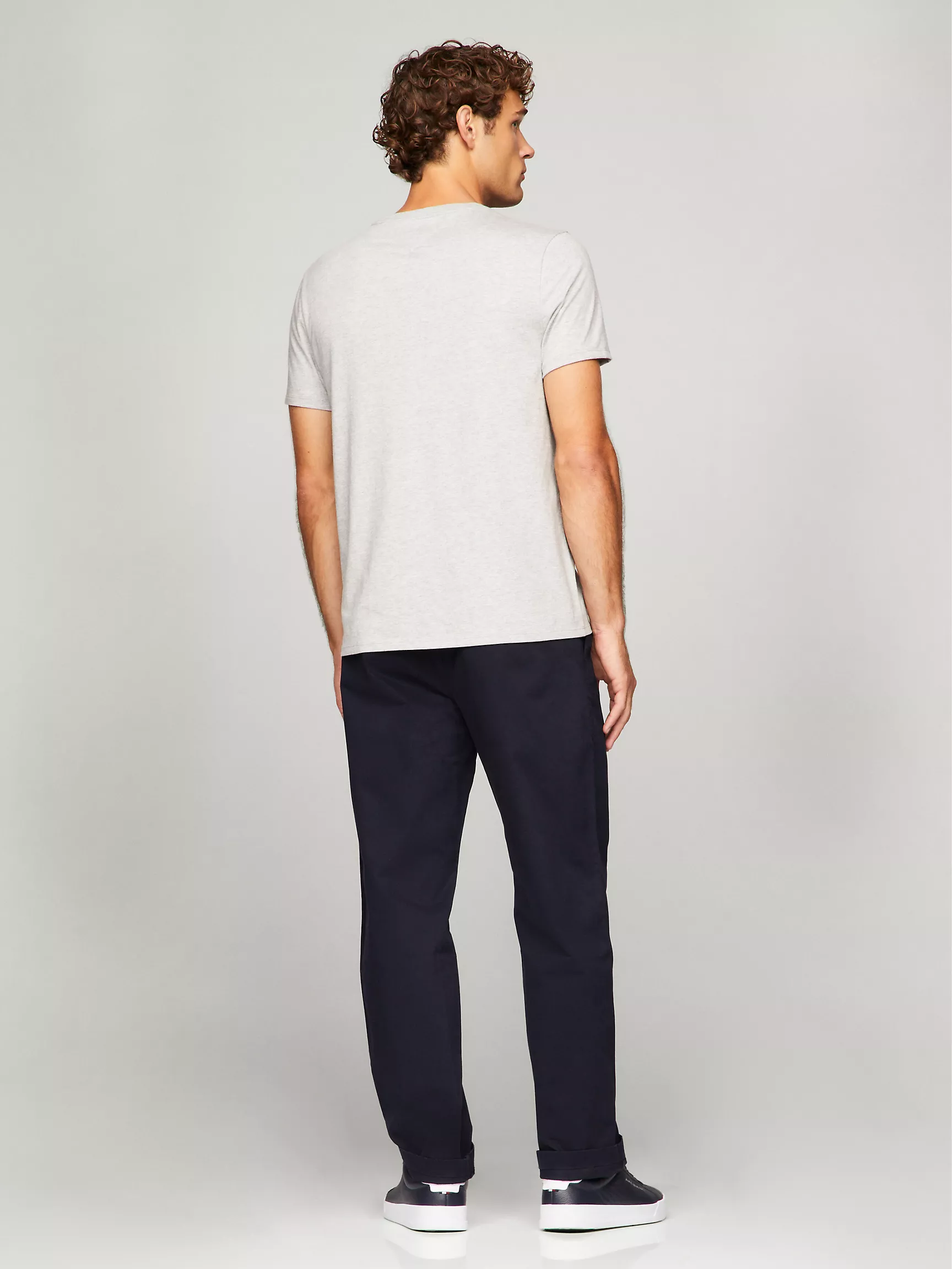 Мужская футболка Tommy Hilfiger, Футболка с логотипом Hilfiger Established