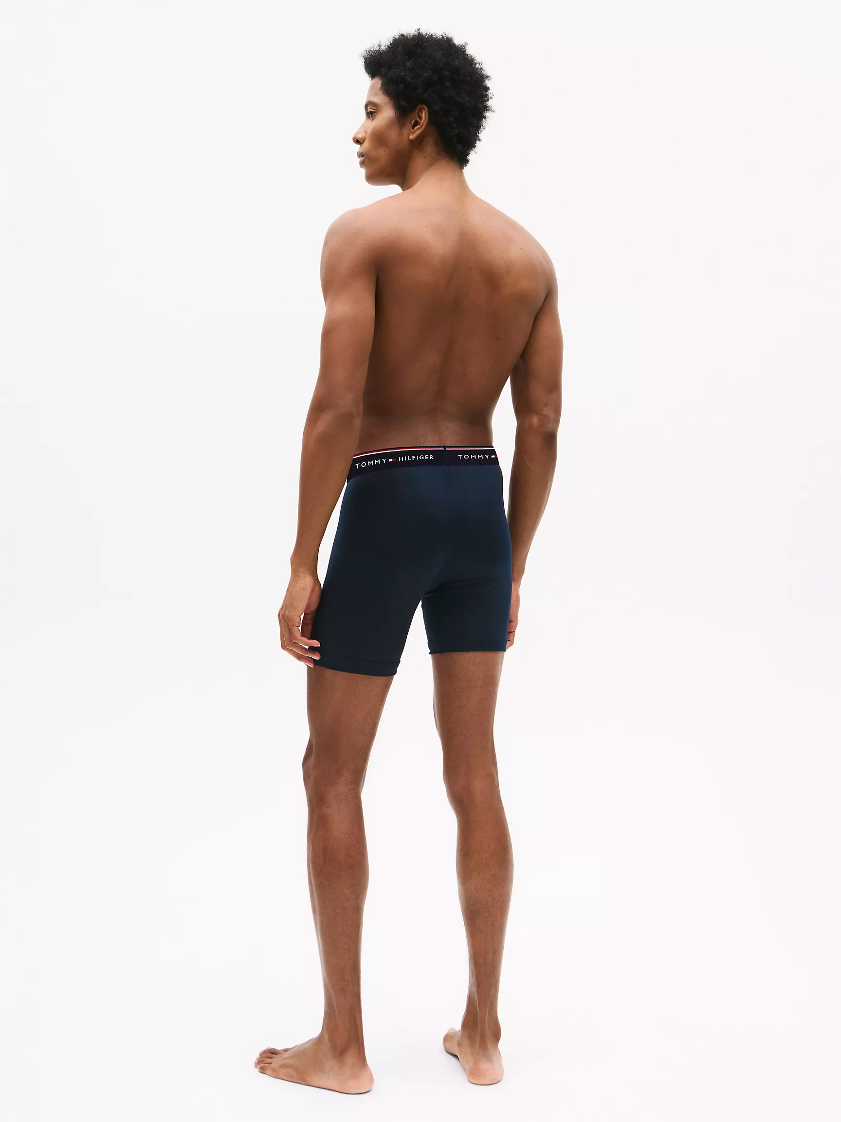 Мужское нижнее белье Tommy Hilfiger, Микрофибровые трусы-брифы TH (набор 3 шт.)