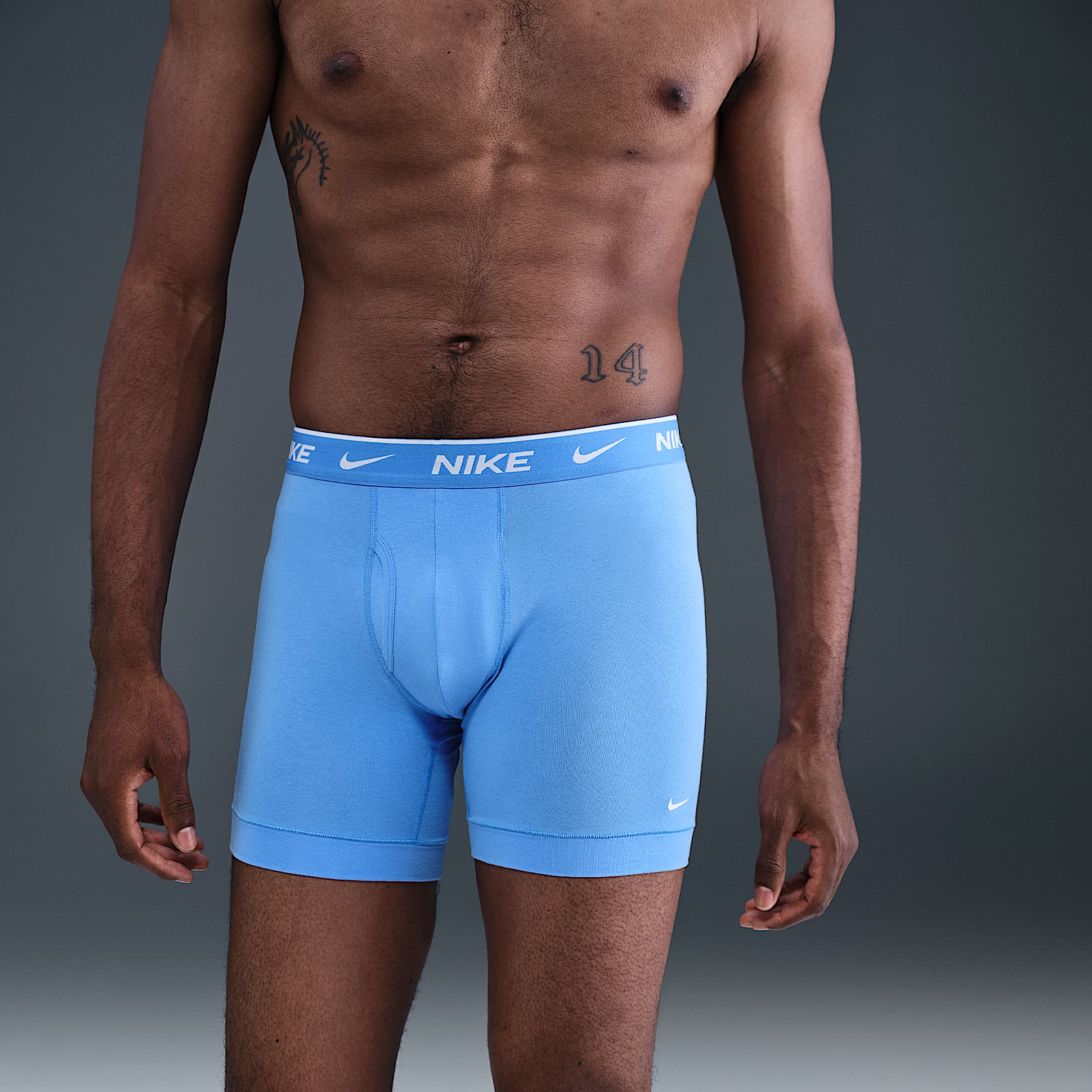 Nike Dri-FIT Essential Cotton Stretch Men's Boxer Briefs (3-Pack)