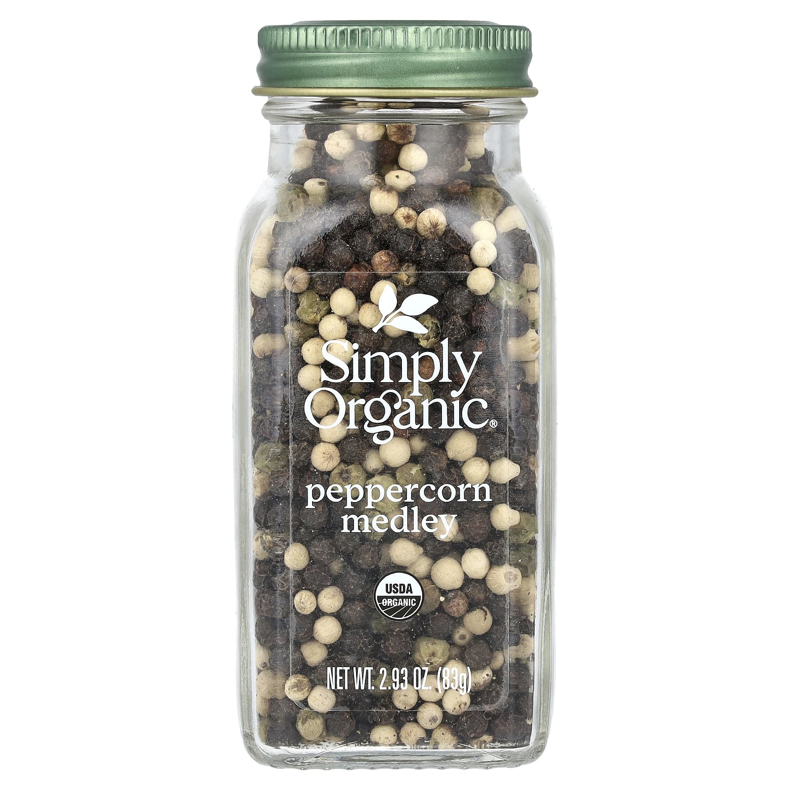 Simply Organic, смесь перцев горошком, 83 г (2,93 унции)