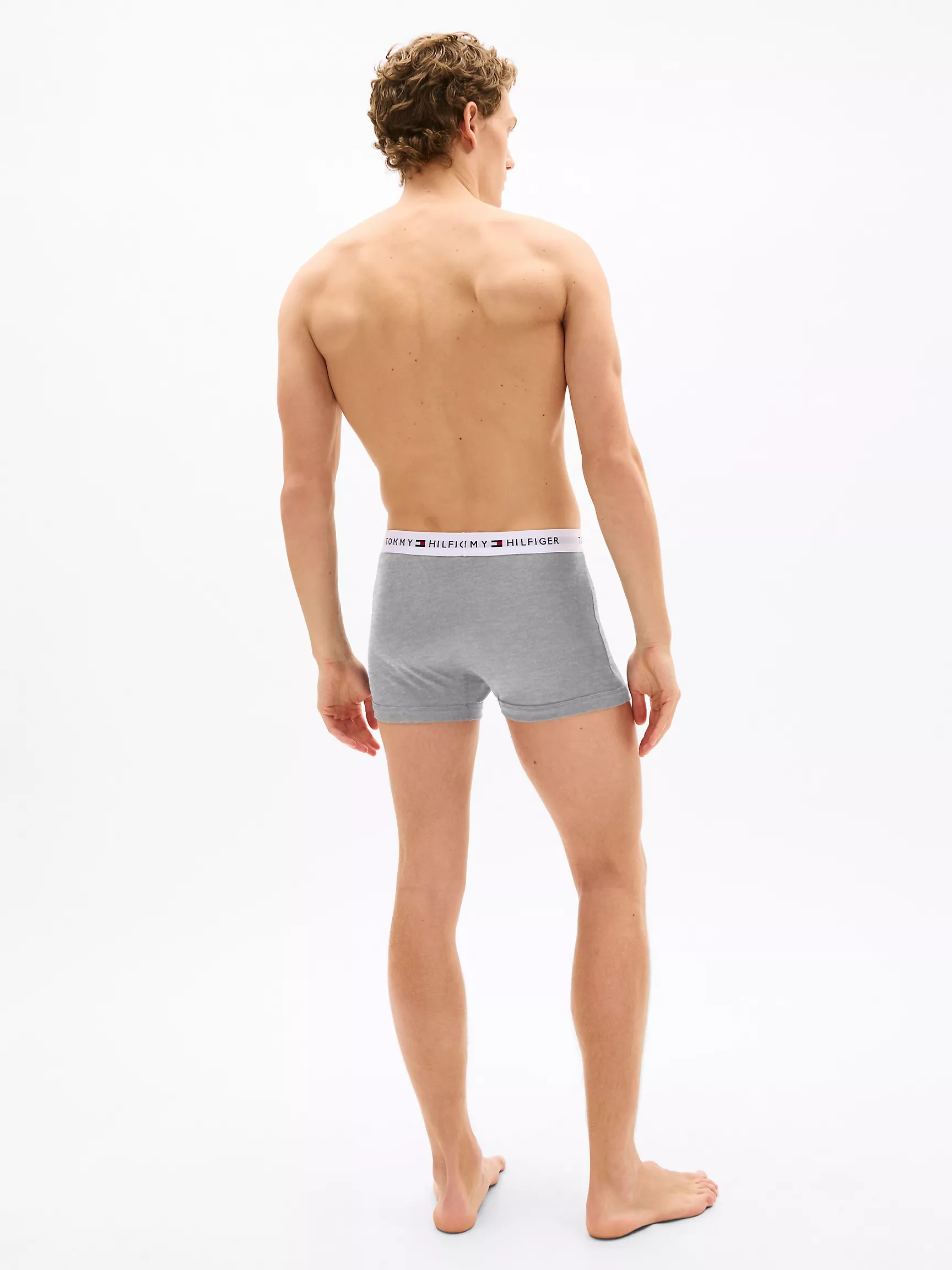 Мужское нижнее белье Tommy Hilfiger, Классические хлопковые трусы-боксёры (набор 3 шт.)