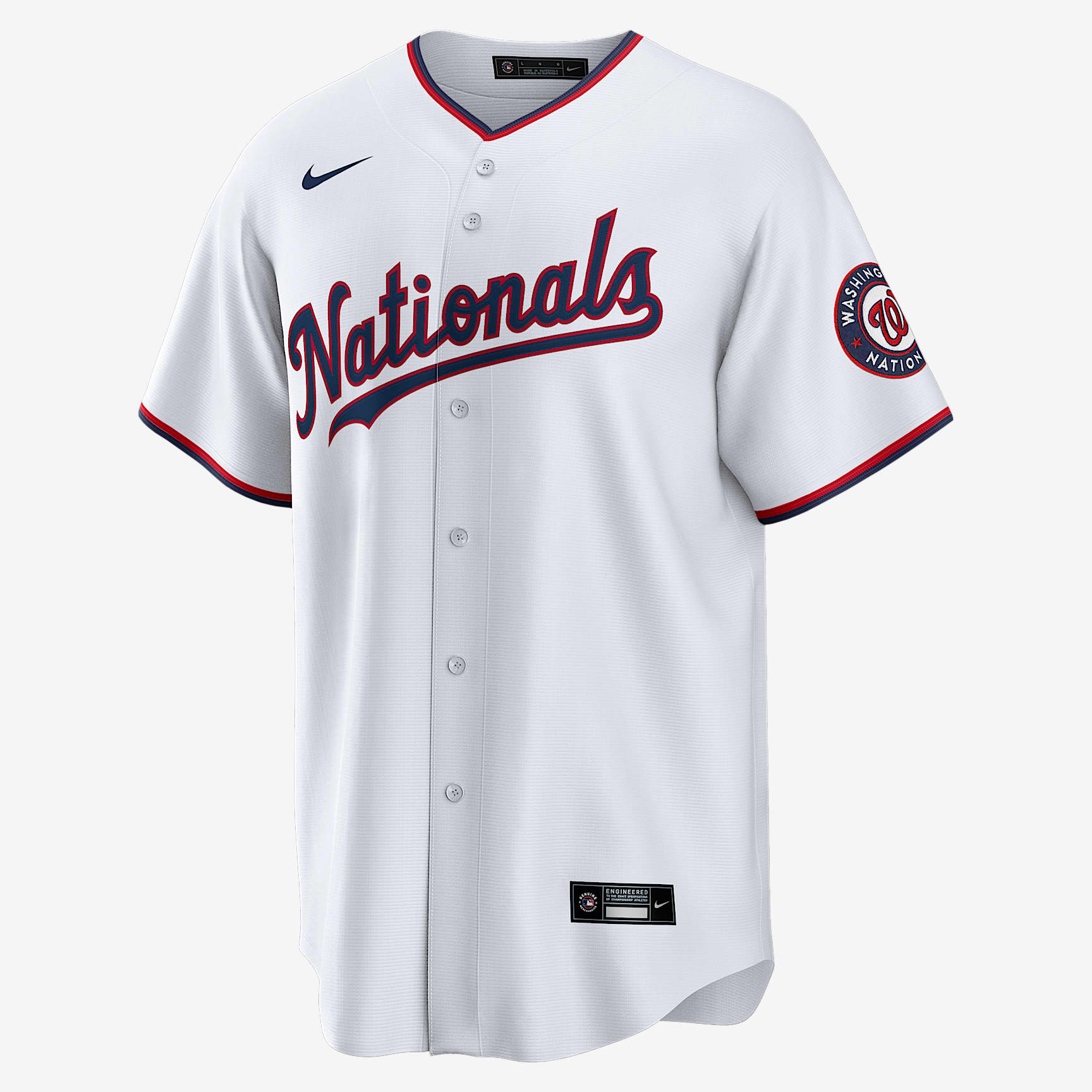 CJ Abrams Washington Nationals Men's Nike MLB Replica Jersey
