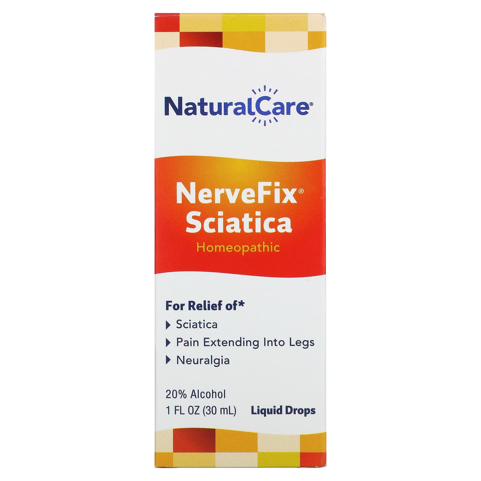 NaturalCare, NerveFix Sciatica, натуральное средство от ишиаса и неврологических болей, 30 мл (1 жидк унция)