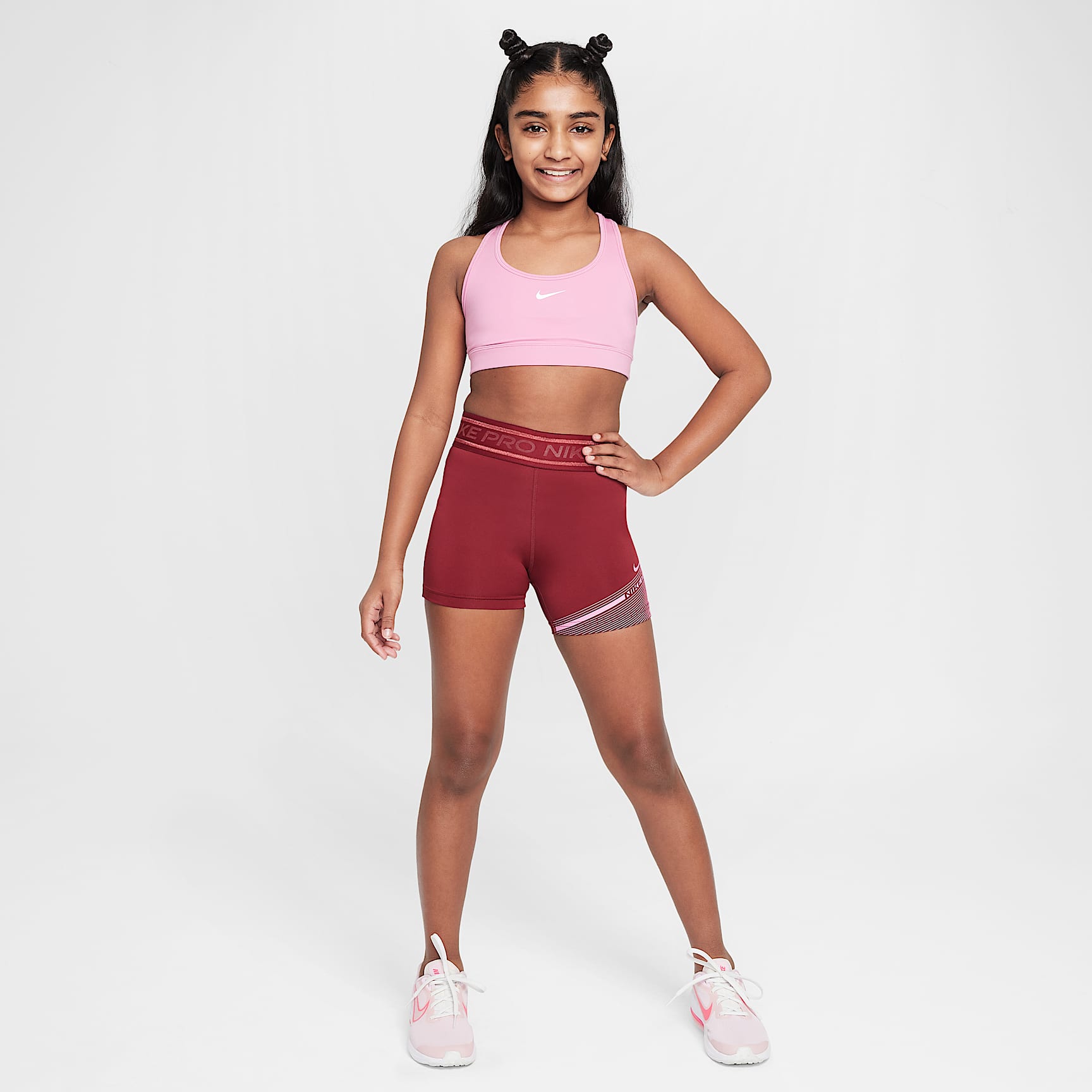 Nike Pro Girls' Dri-FIT 3" Shorts