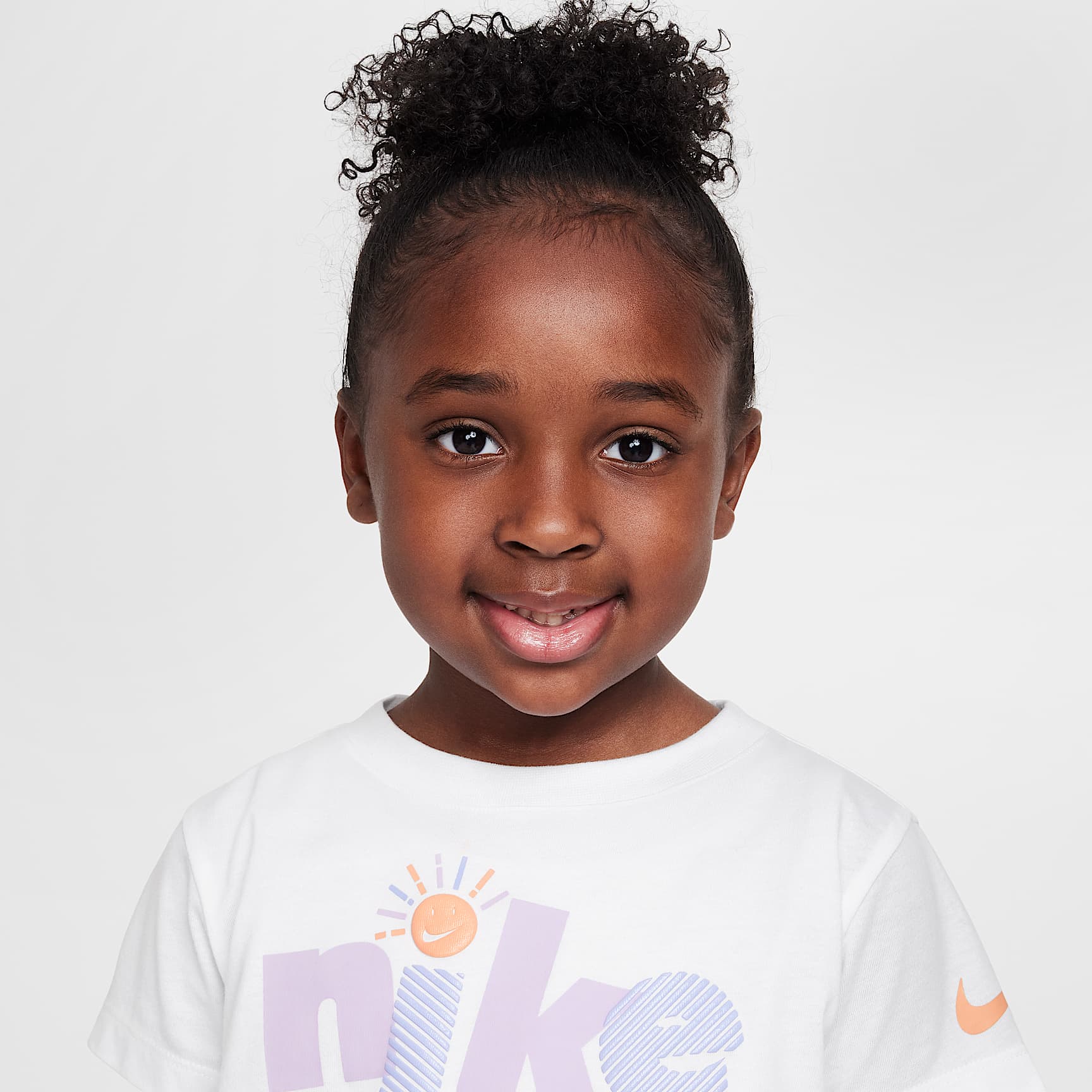 Nike Sunny Swoosh Little Kids' Graphic T-Shirt