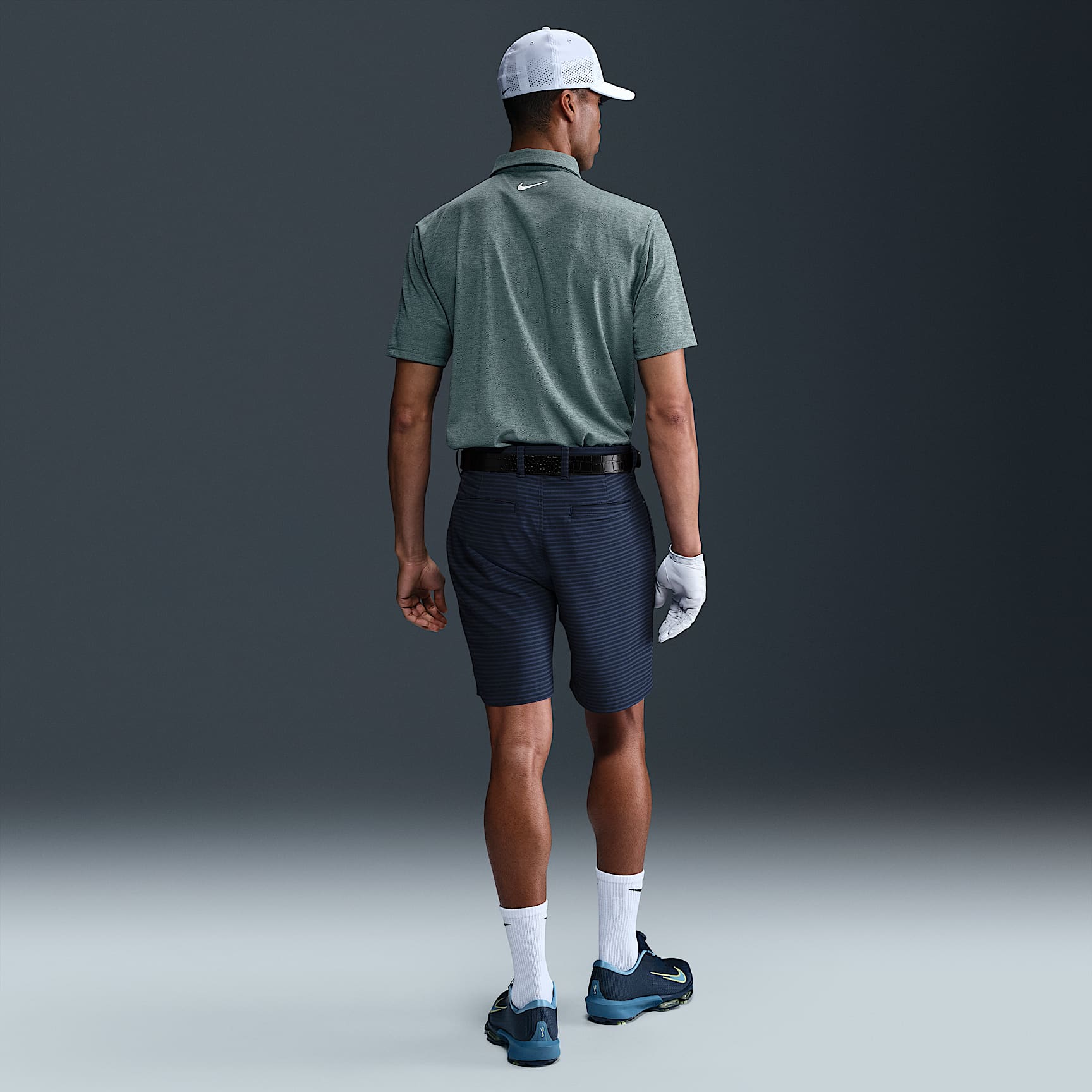 Nike Victory+ Men's Dri-FIT Striped Golf Shorts