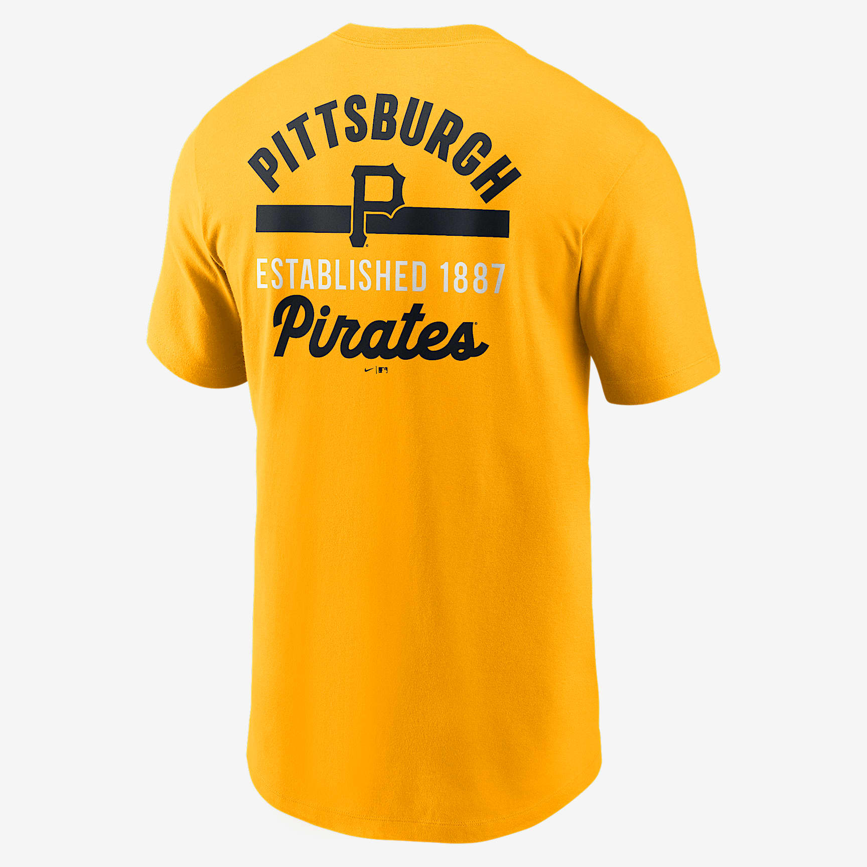 Pittsburgh Pirates 2-Hit Men's Nike MLB T-Shirt