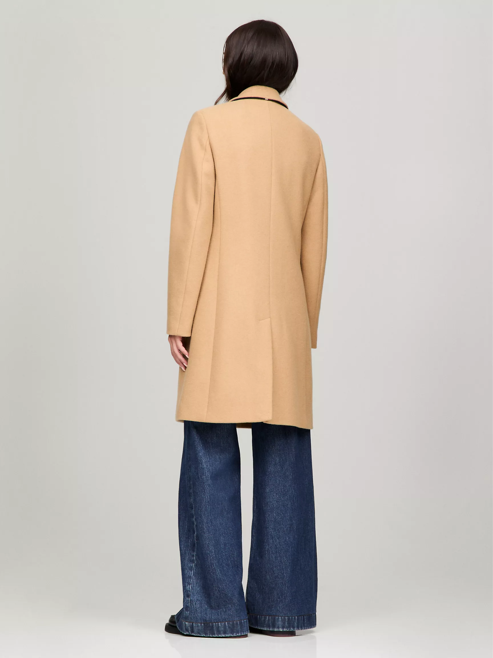 Женское пальто Tommy Hilfiger, Классическое пальто из шерстяной смеси