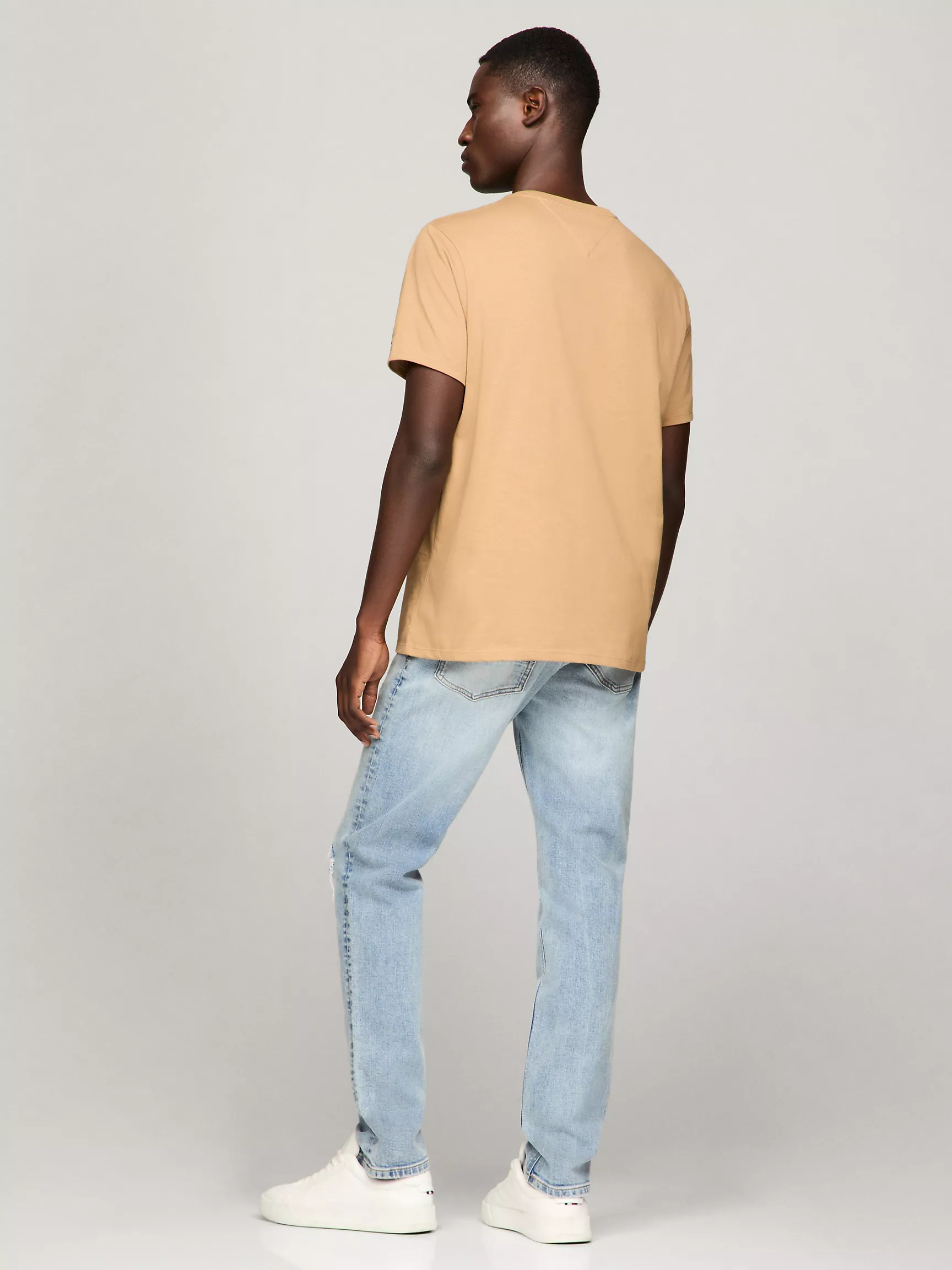 Мужская футболка Tommy Hilfiger, Футболка с вышитым логотипом Tommy