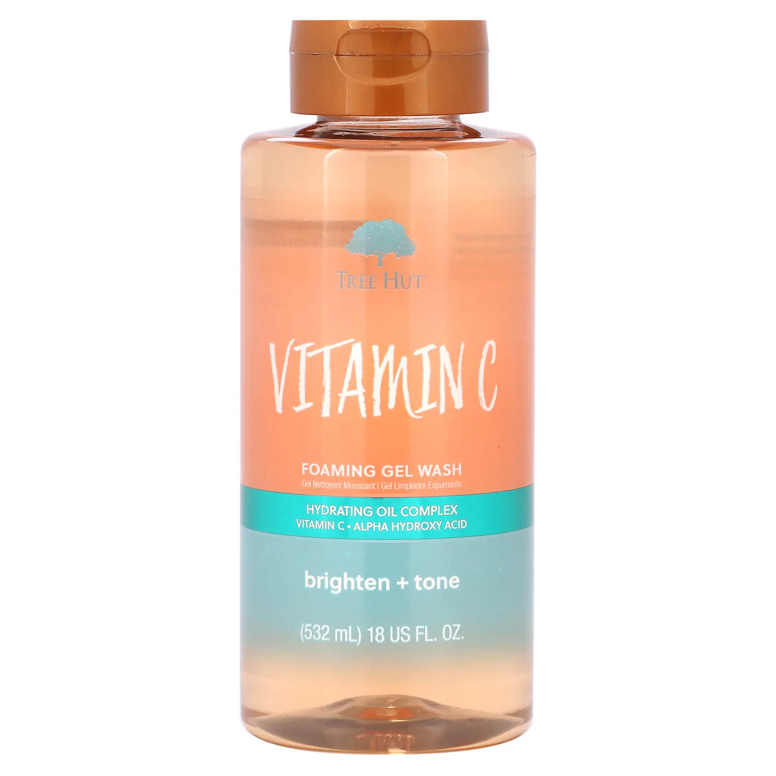 Tree Hut, Пенка для умывания, витамин C, 532 мл (18 жидк. Унций)