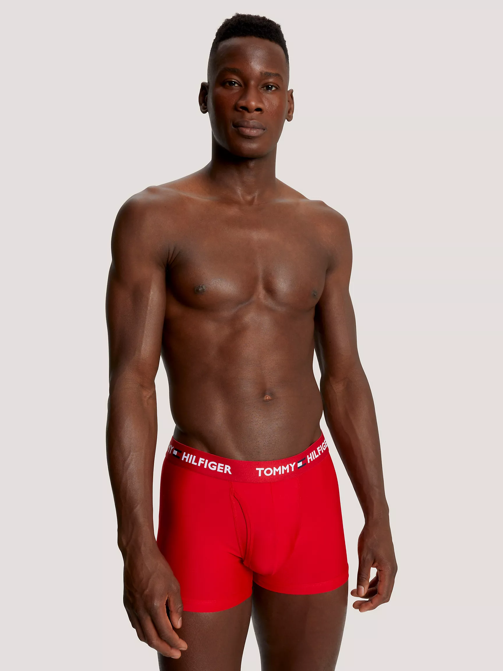 Мужское нижнее белье Tommy Hilfiger, Микрофибровые трусы-боксёры TH (набор 3 шт.)