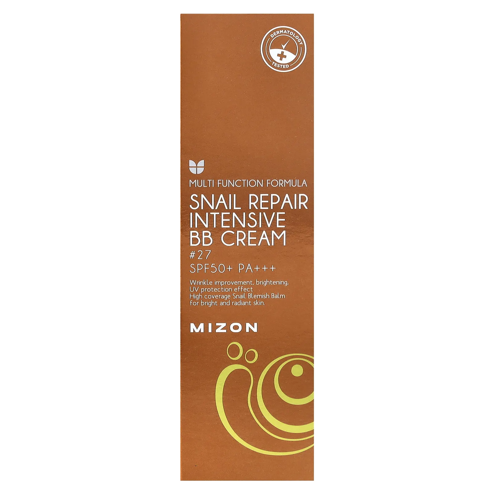 Mizon, Интенсивный BB-крем Snail Repair, # 27, SPF 50+ PA +++, 50 г (1,76 унции)