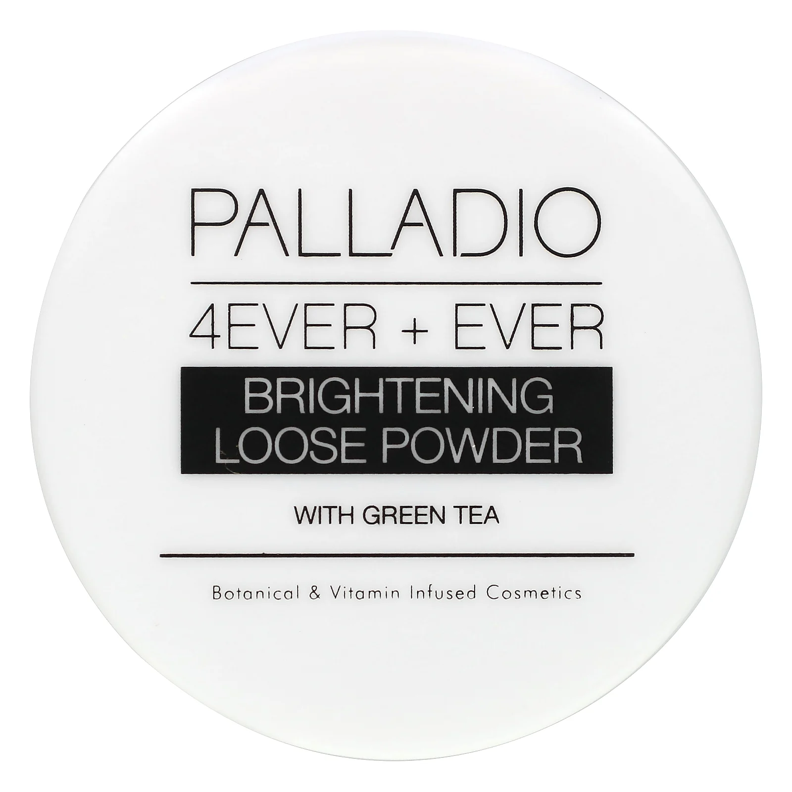 Palladio, 4Ever + Ever, рассыпчатая пудра для сияющей кожи с зеленым чаем, 6 г (0,21 унции)