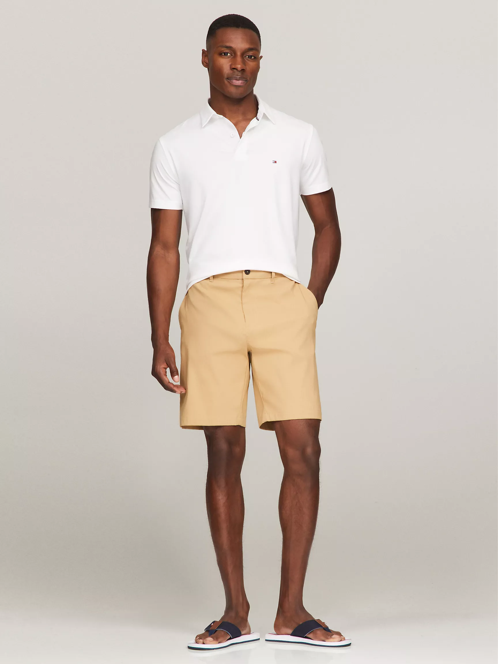 Мужское поло Tommy Hilfiger, Технологичное поло стандартного кроя