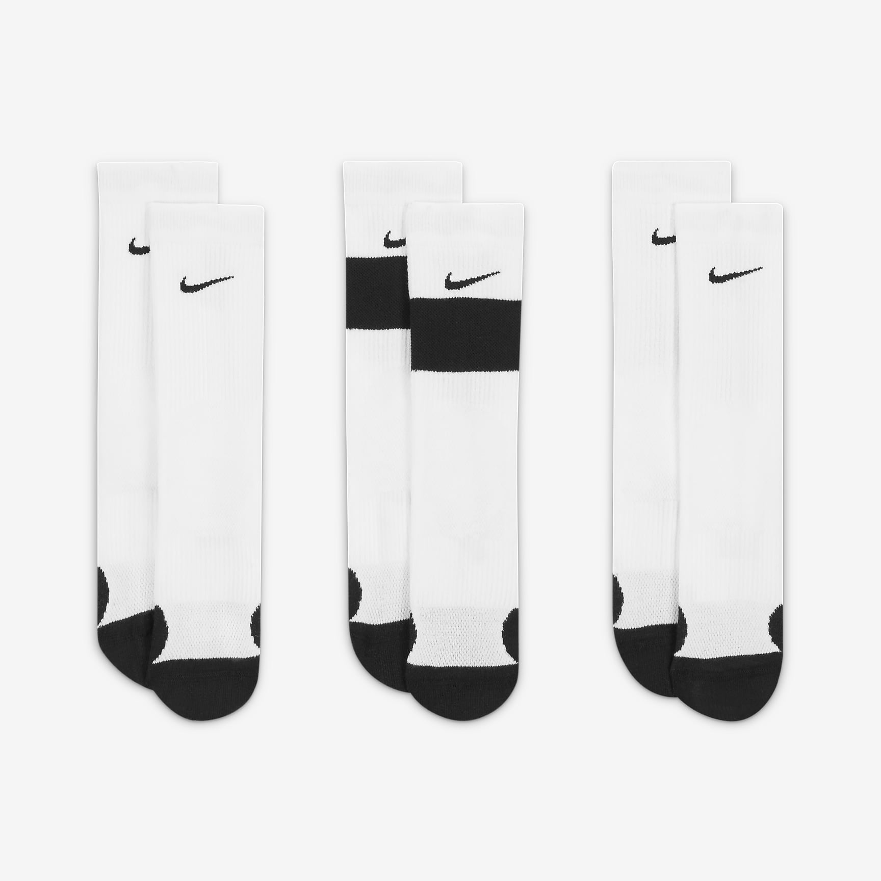 Nike Elite Kids' Basketball Crew Socks (3 Pairs)